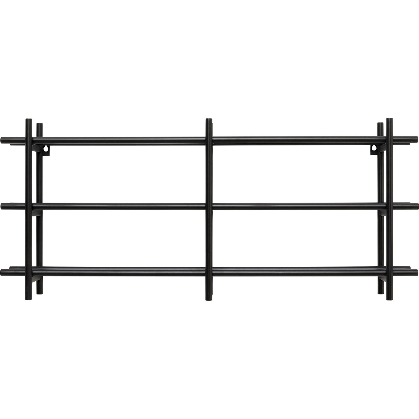 Винная полка Cape Town Black 80x34cm