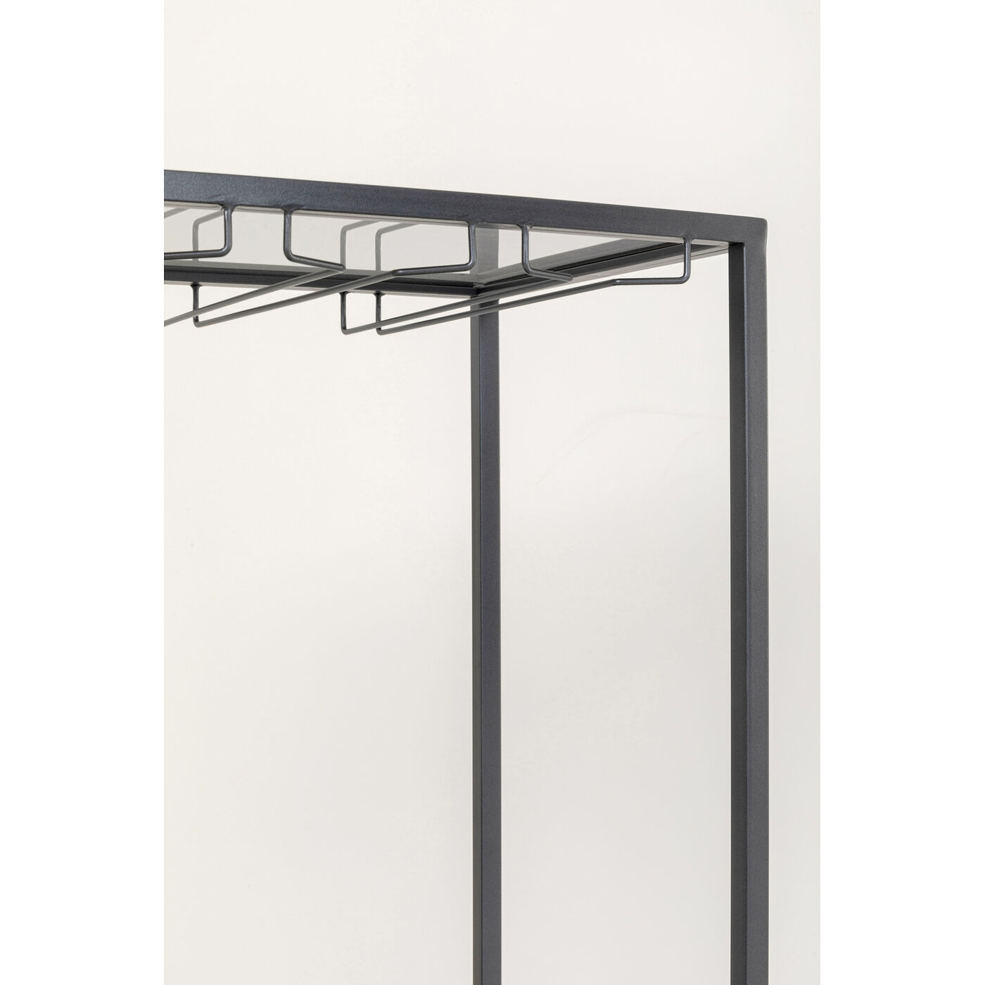 Винная полка Lisboa Bar Black 60x170cm