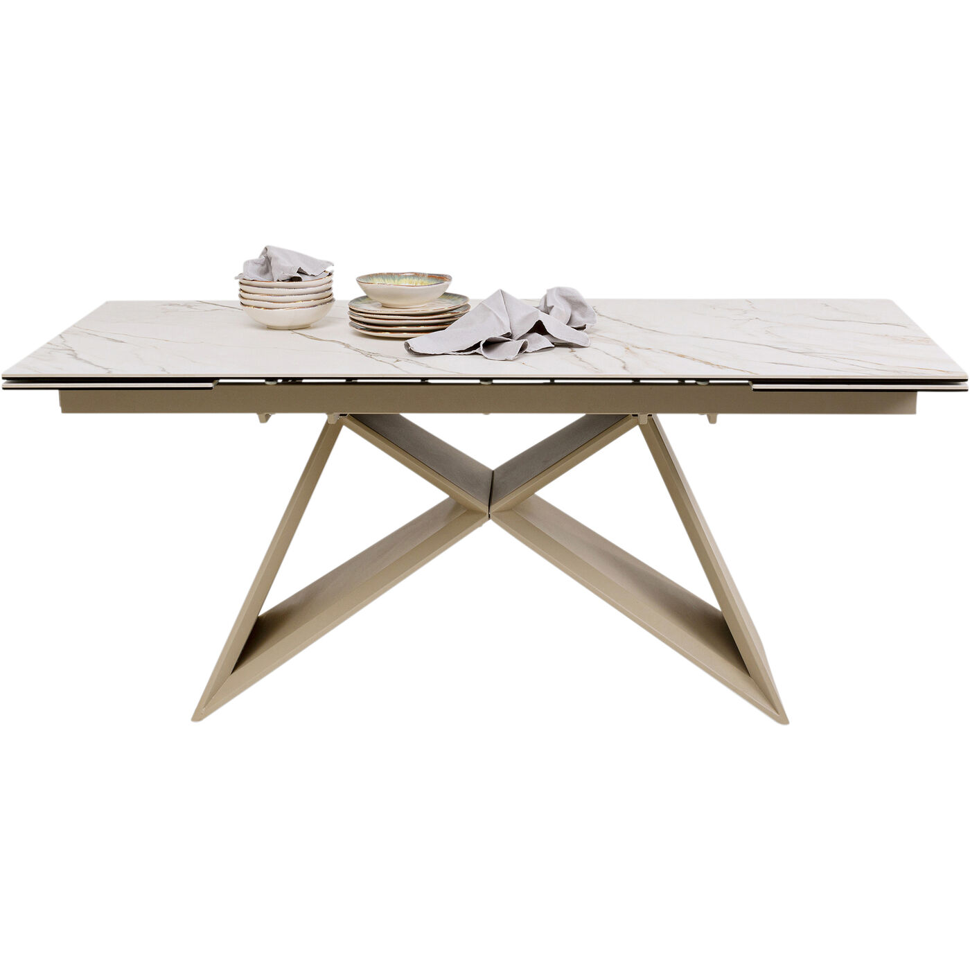 Стол раздвижной Nelly 180(40+40)x90cm