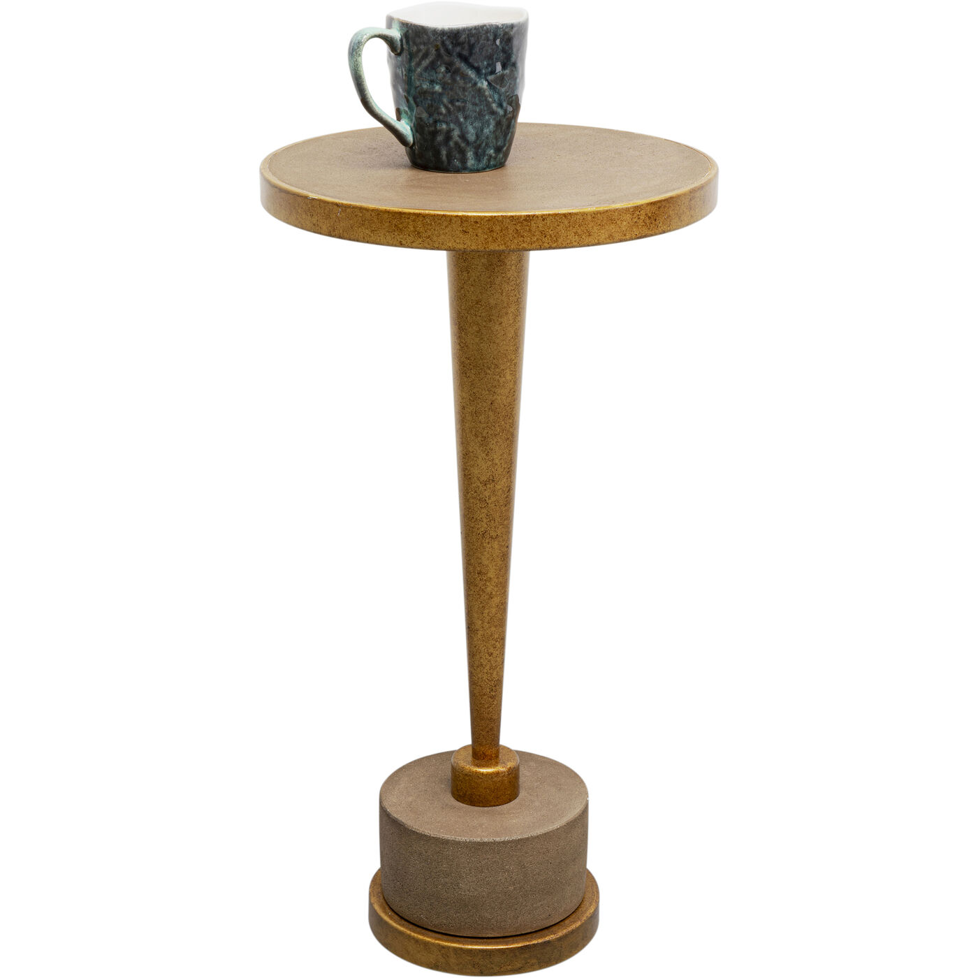 Приставной стол Coney Brass Ø30cm