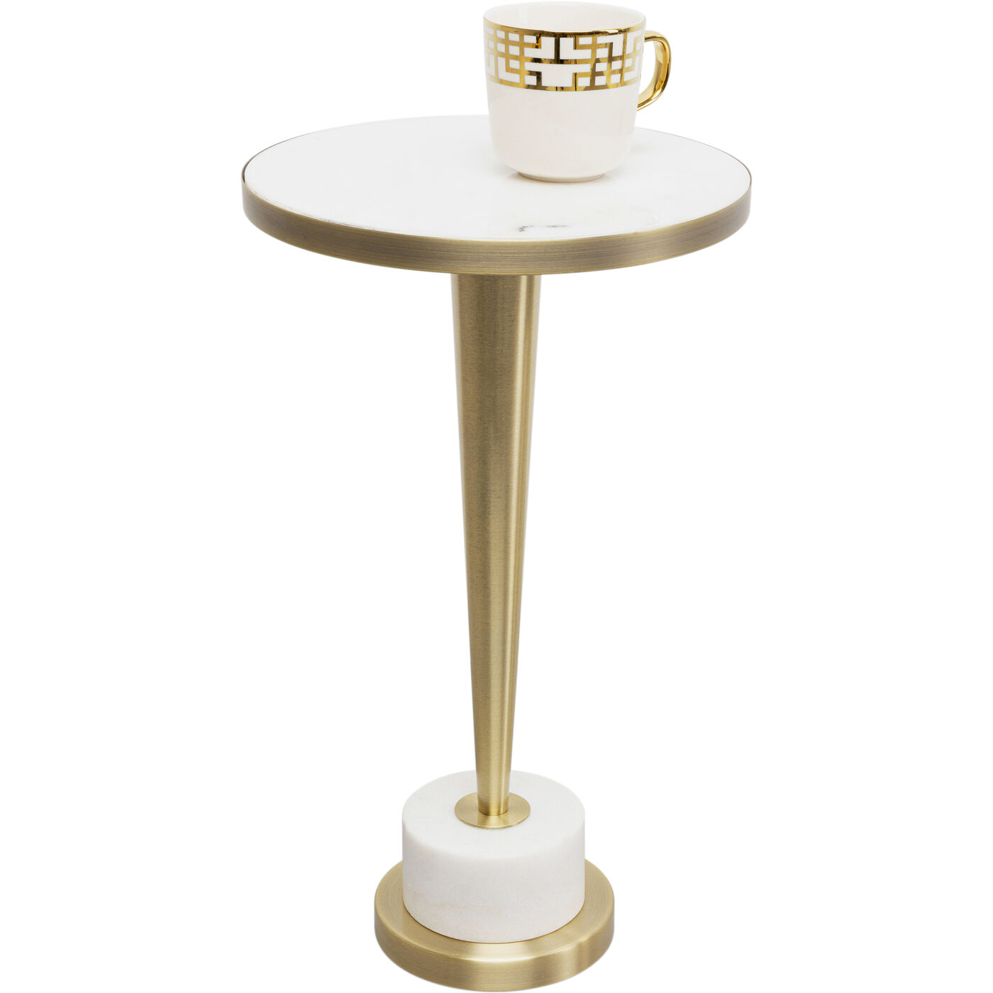 Приставной стол Coney Marble Ø30cm