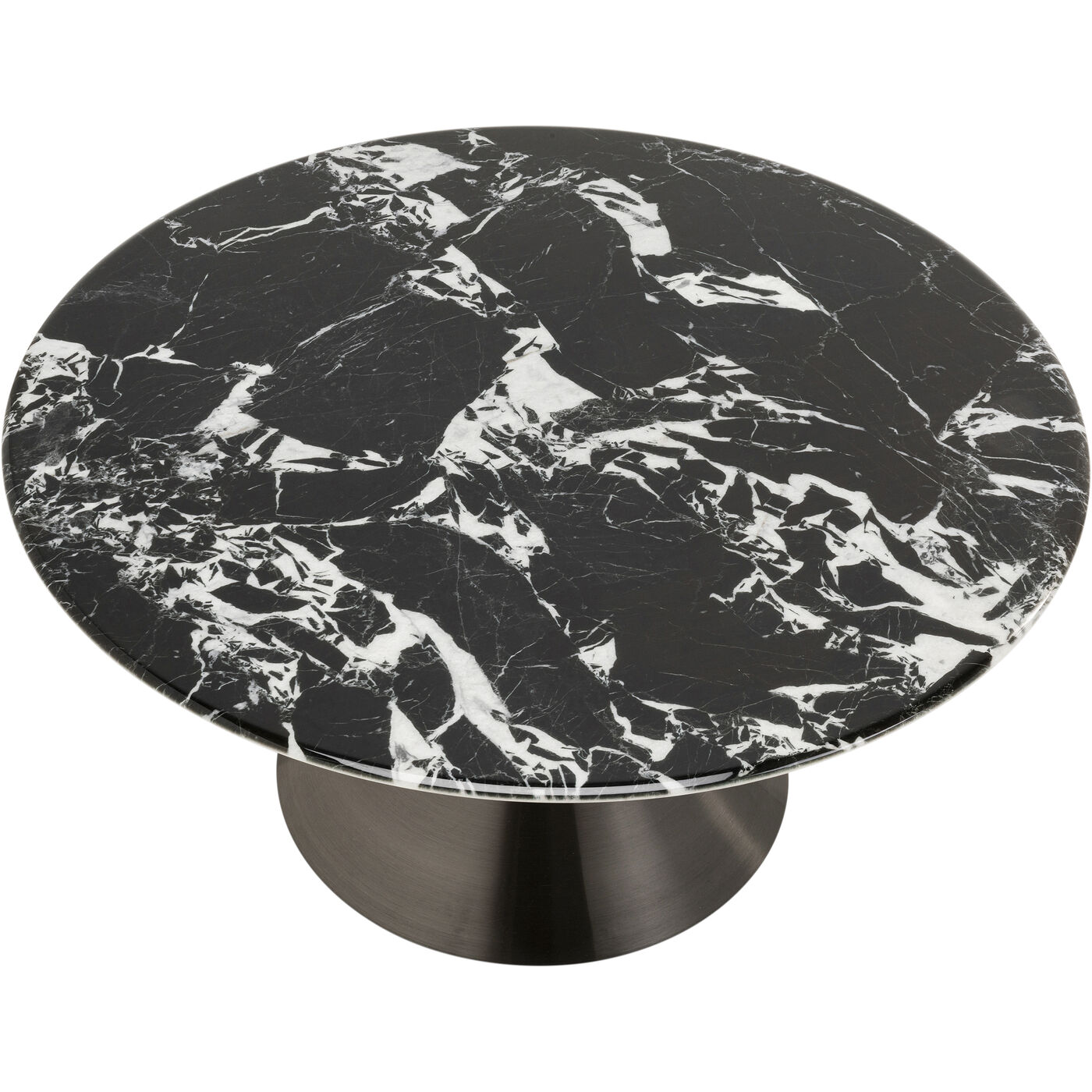Стол кофейный Mambo Black Ø80cm