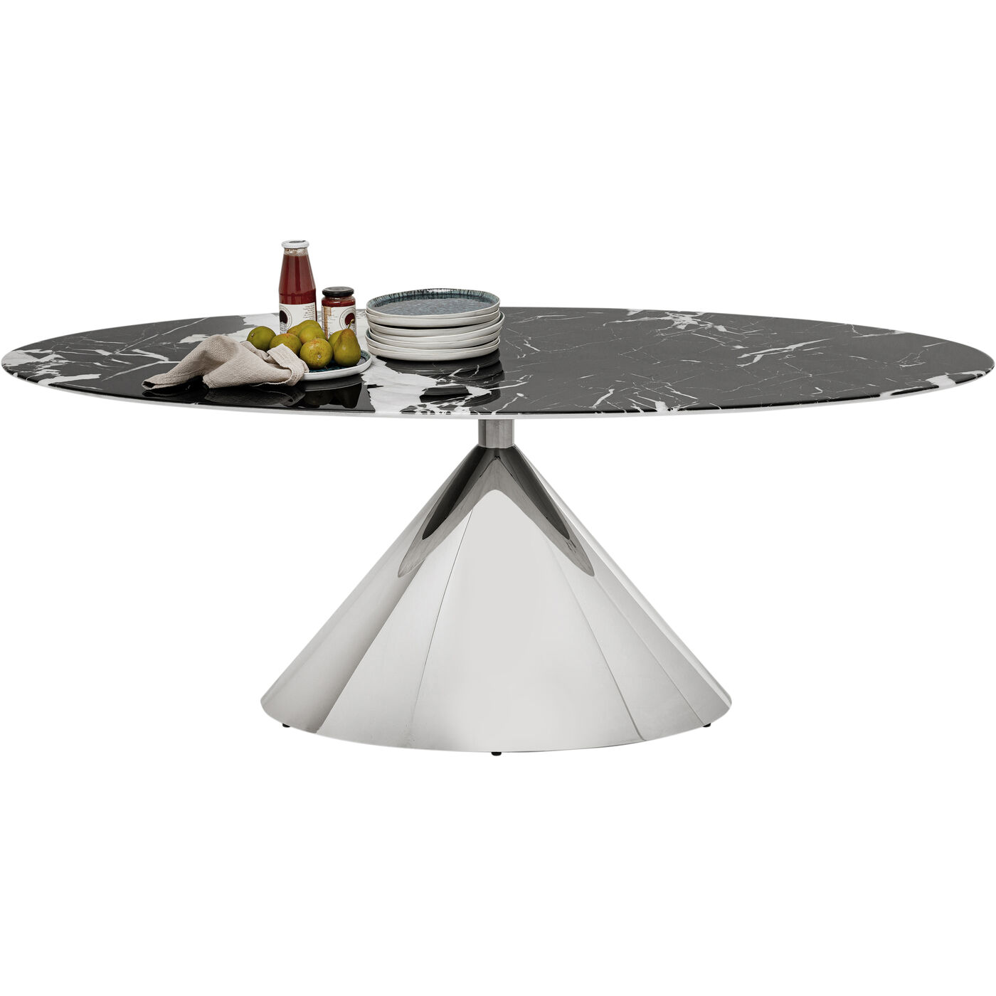 Стол обеденный Mambo Black 200x100cm