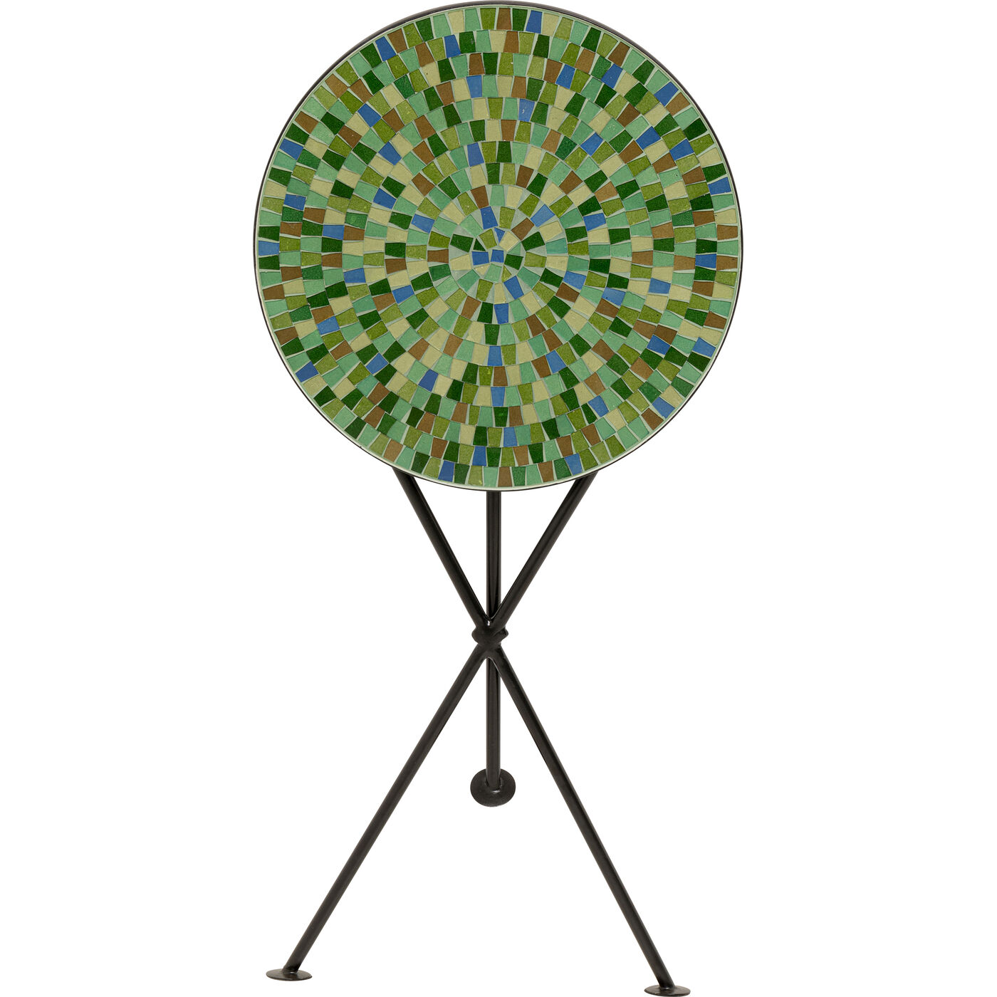 Приставной стол Clack Mosaic Green Blue Ø35cm