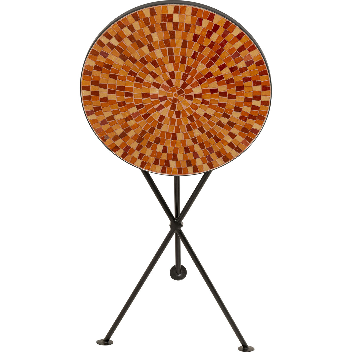 Приставной стол Clack Mosaic Orange Ø35cm