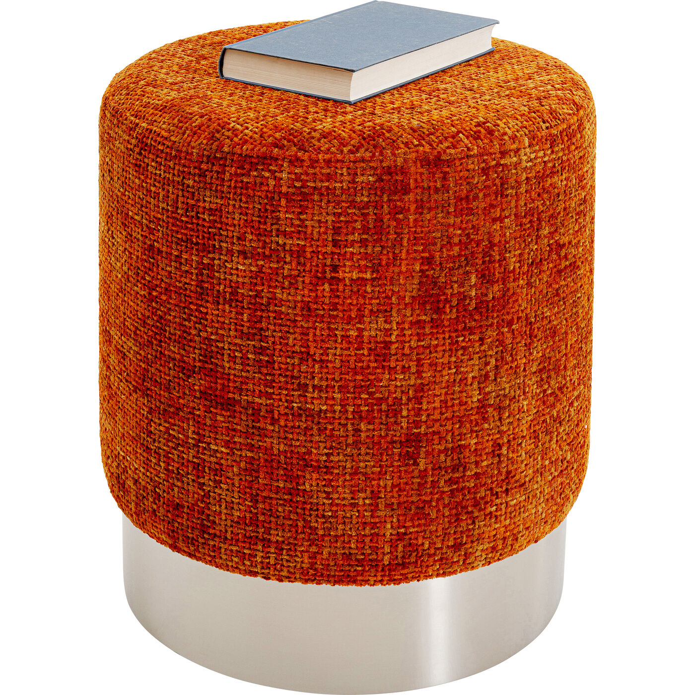 Пуф Cherry Dining Silber Orange Ø39cm