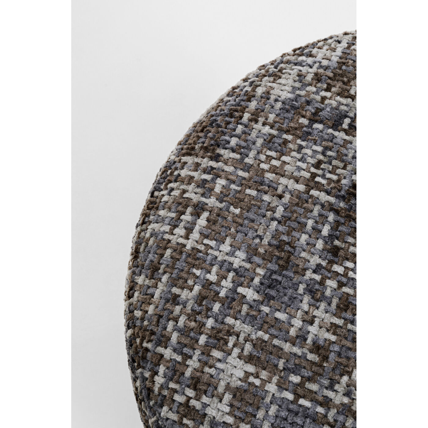 Пуф Cherry Dining Silber Dark Grey Ø39cm