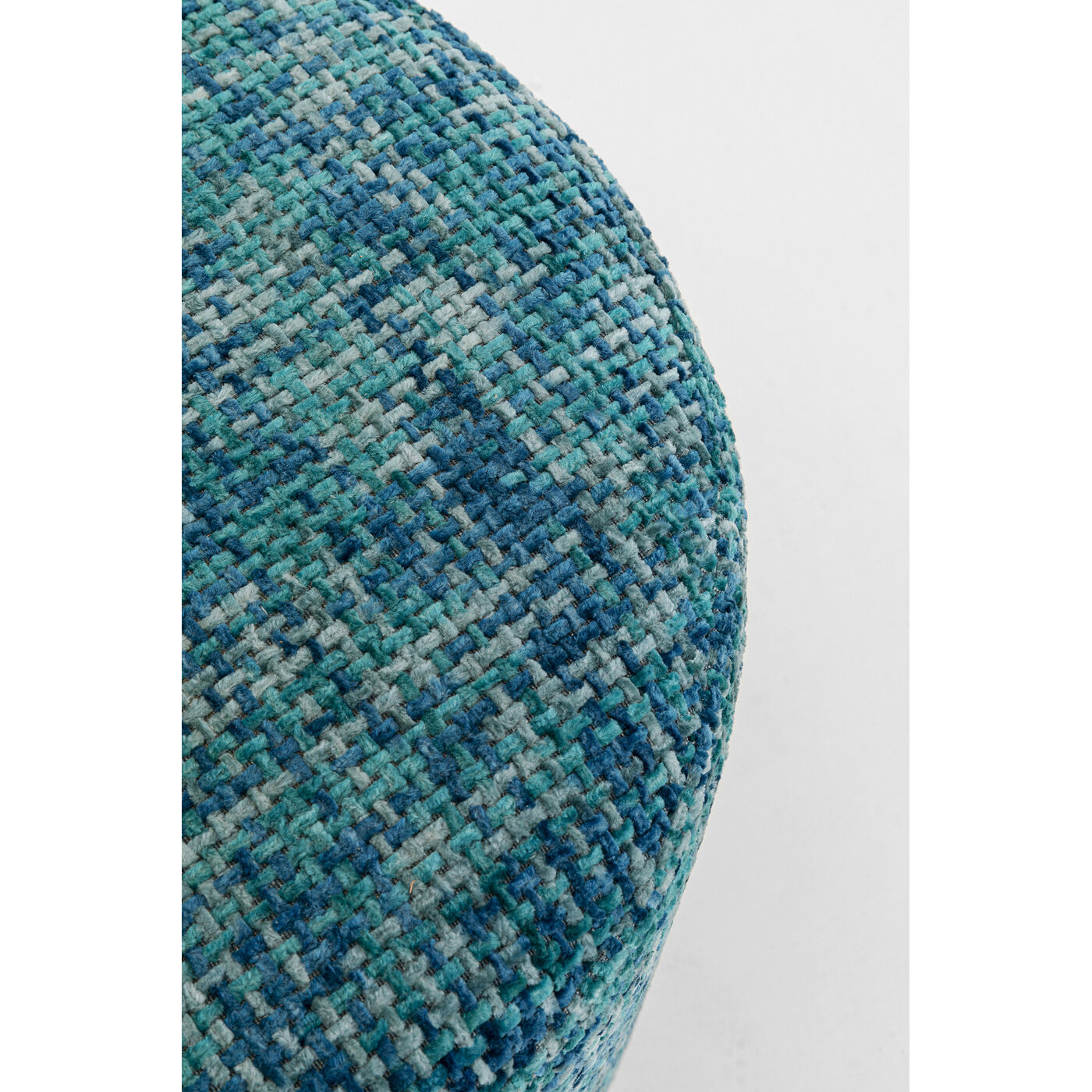 Пуф Cherry Dining Silber Light Blue Ø39cm