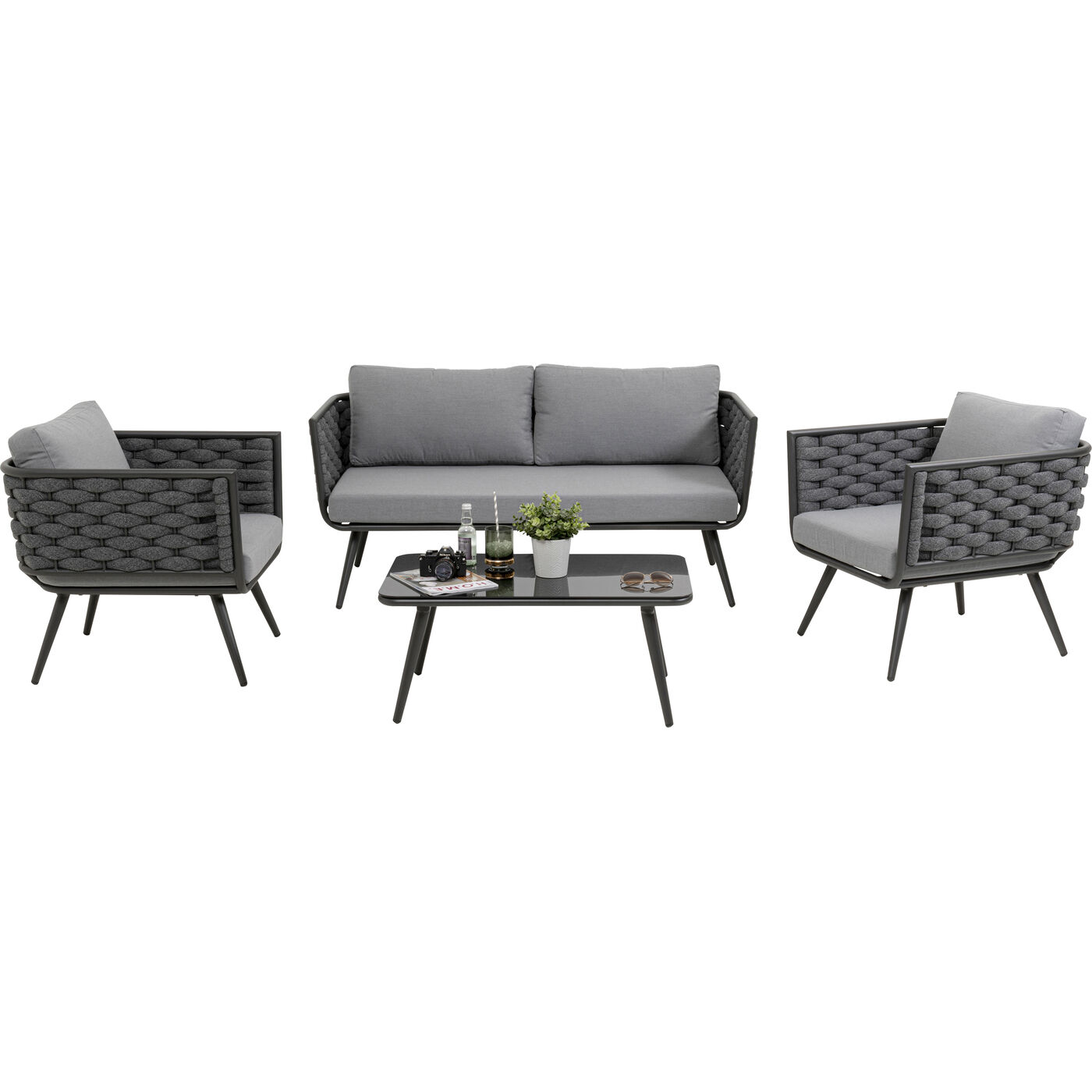 Диван Set Malta Anthracite (4/part)