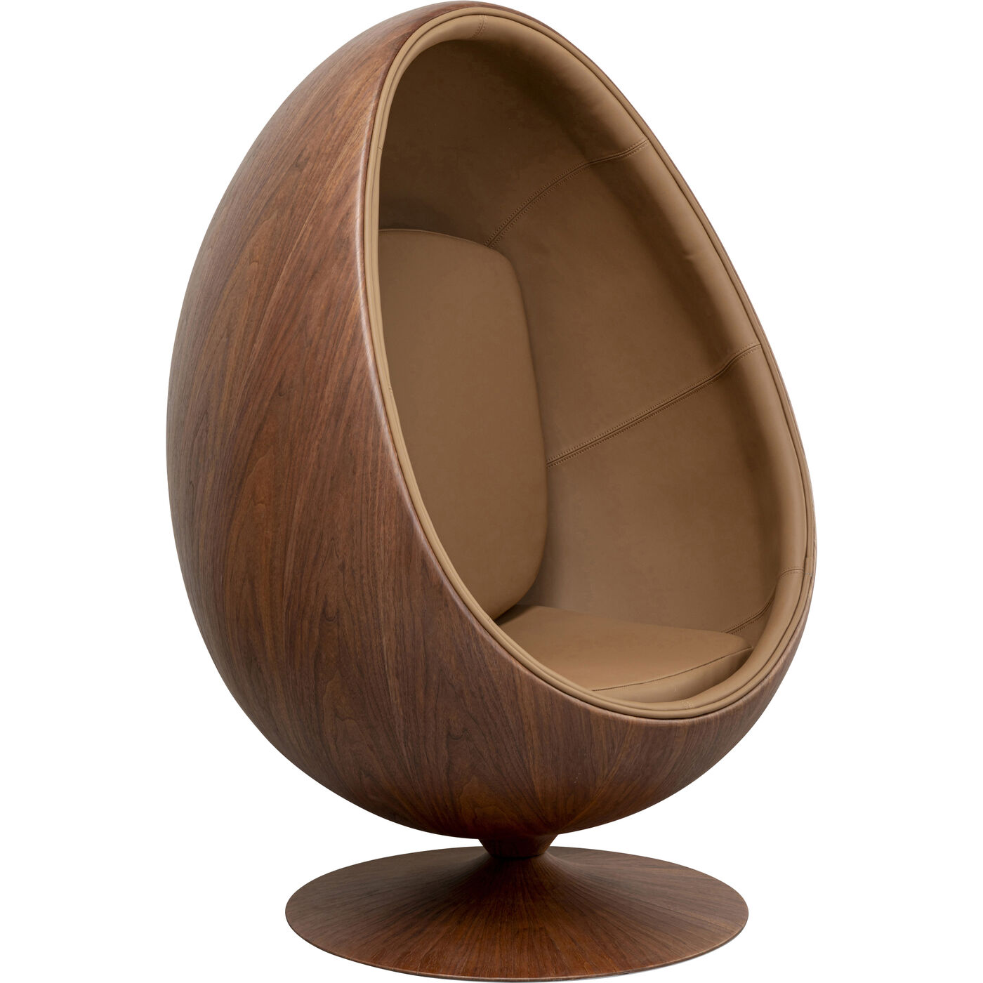 Кресло вращающееся Eye Ball Walnut