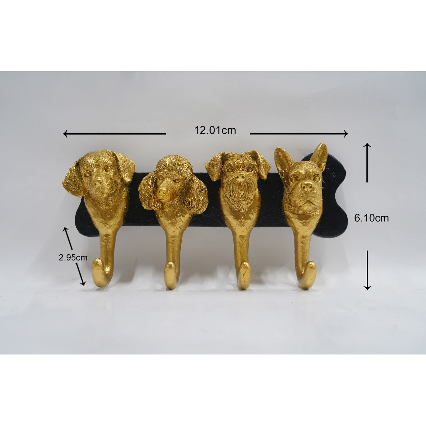 Вешалка Dog Family Gold 31cm