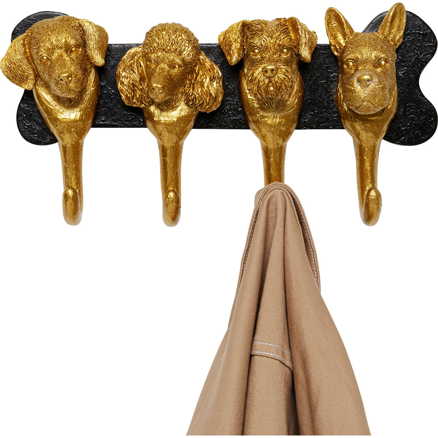 Вешалка Dog Family Gold 31cm