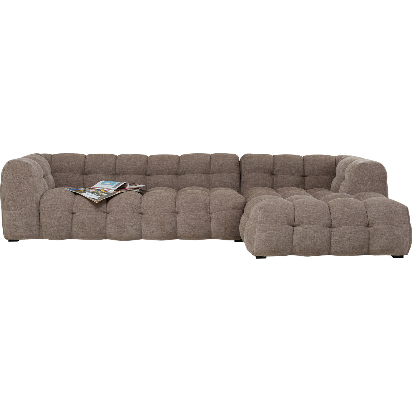 Диван угловой правосторонний Salamanca Light Brown Right 320cm