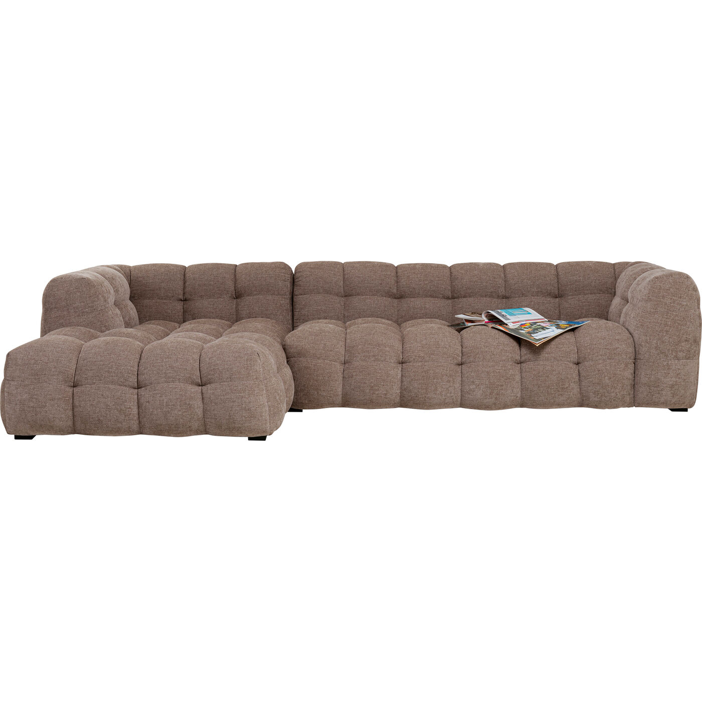 Диван угловой левосторонний Salamanca Light Brown Left 320cm