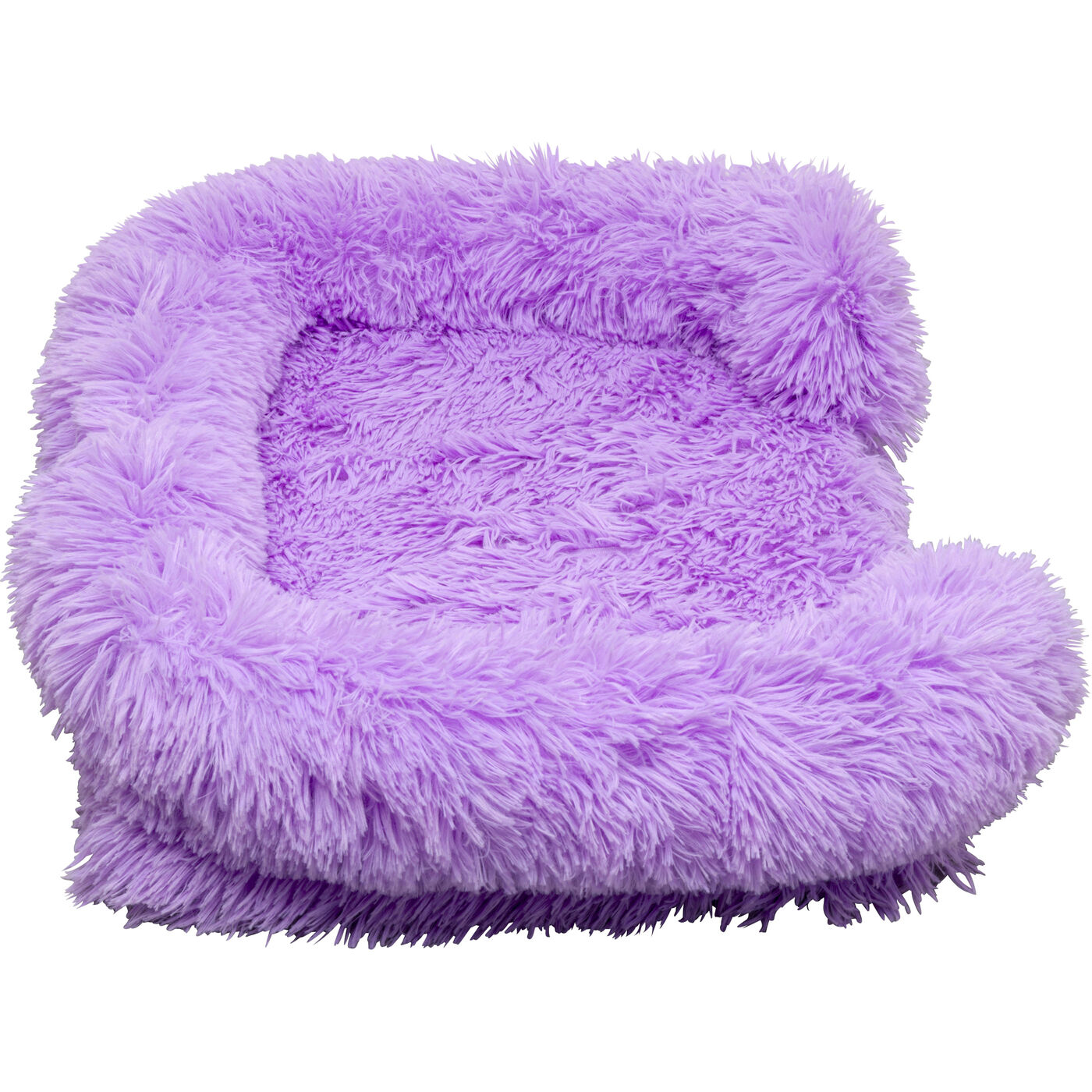 Лежанка Fluffy Purple