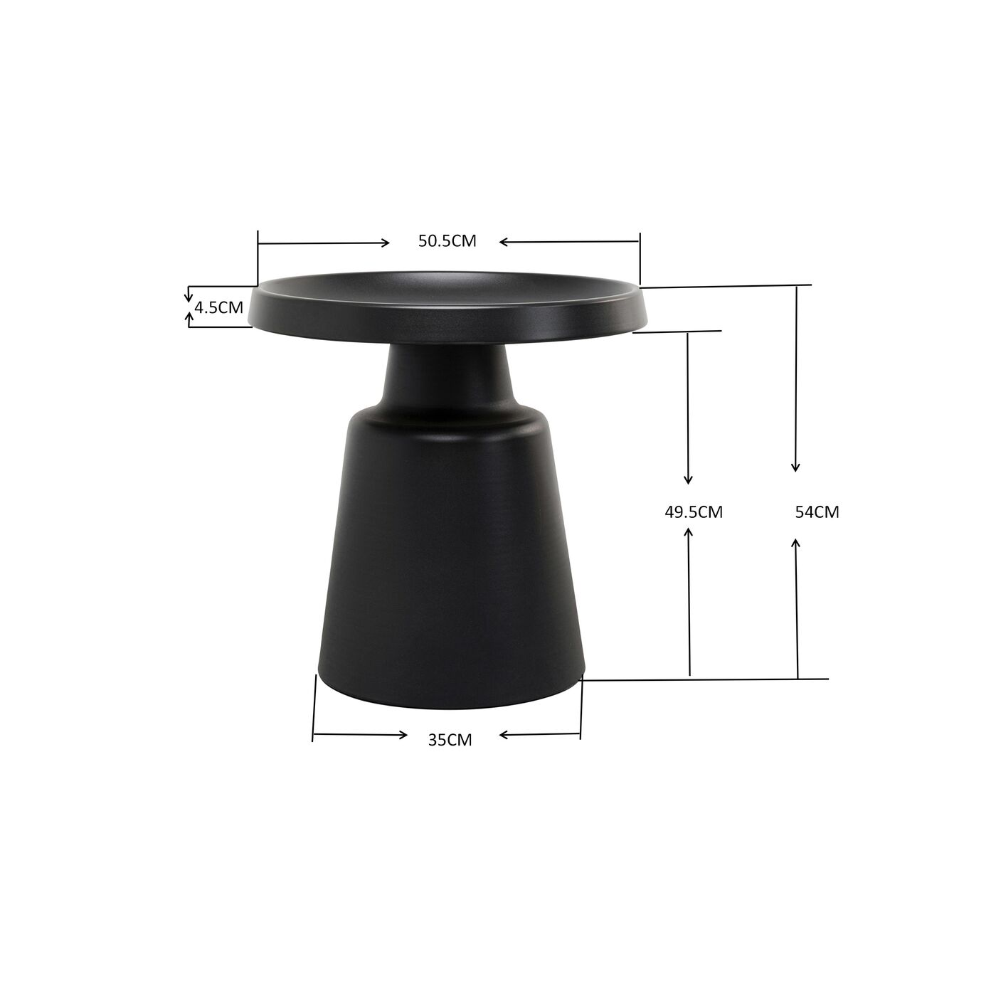 Стол приставной Lima Ø50cm