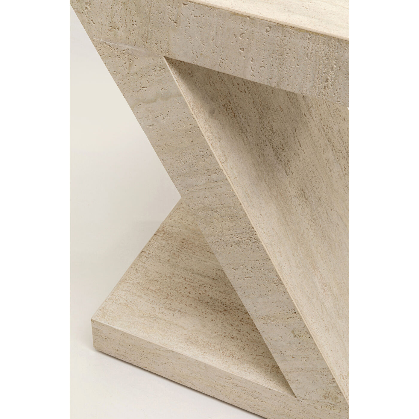 Стол приставной Luxury Z Travertine 60cm