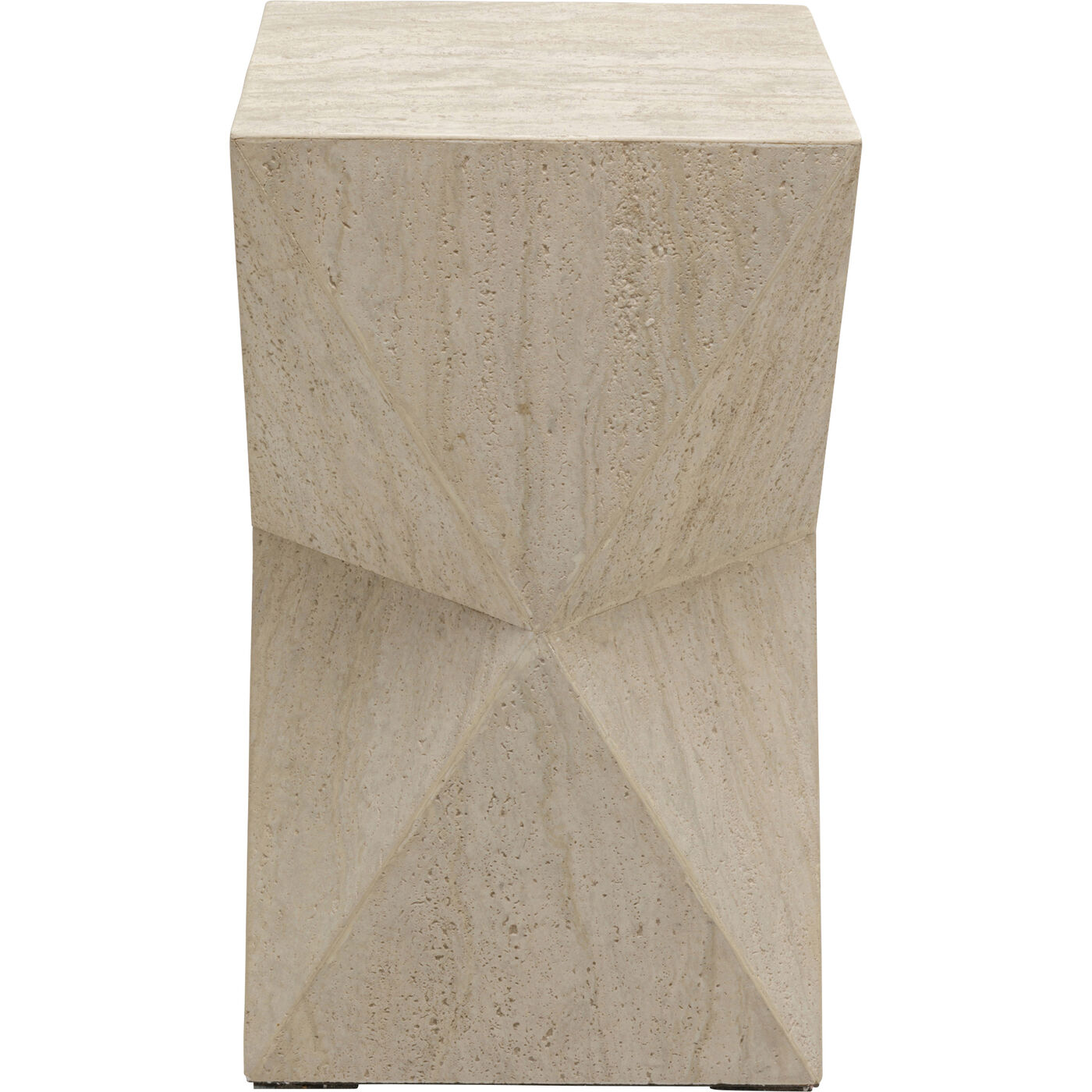 Стол приставной Luxury Triangle Travertine 54cm
