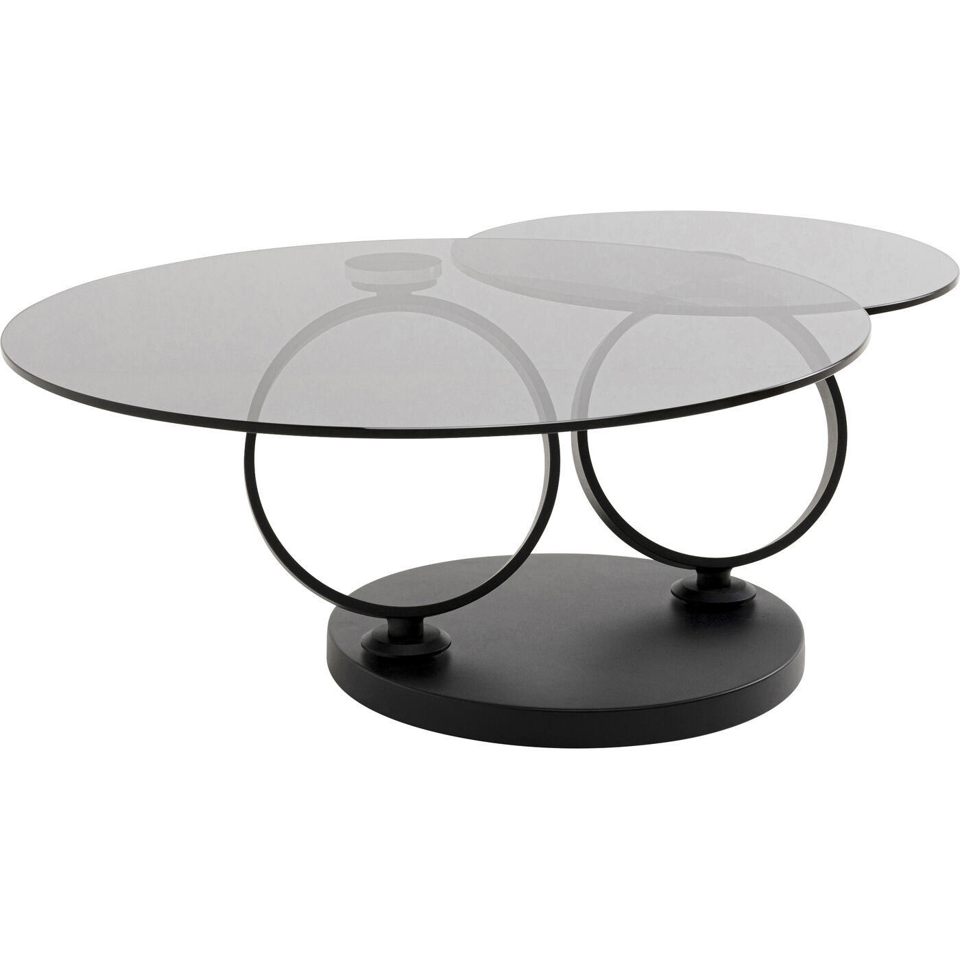 Стол кофейный Beverly Smoke Black 132x80cm
