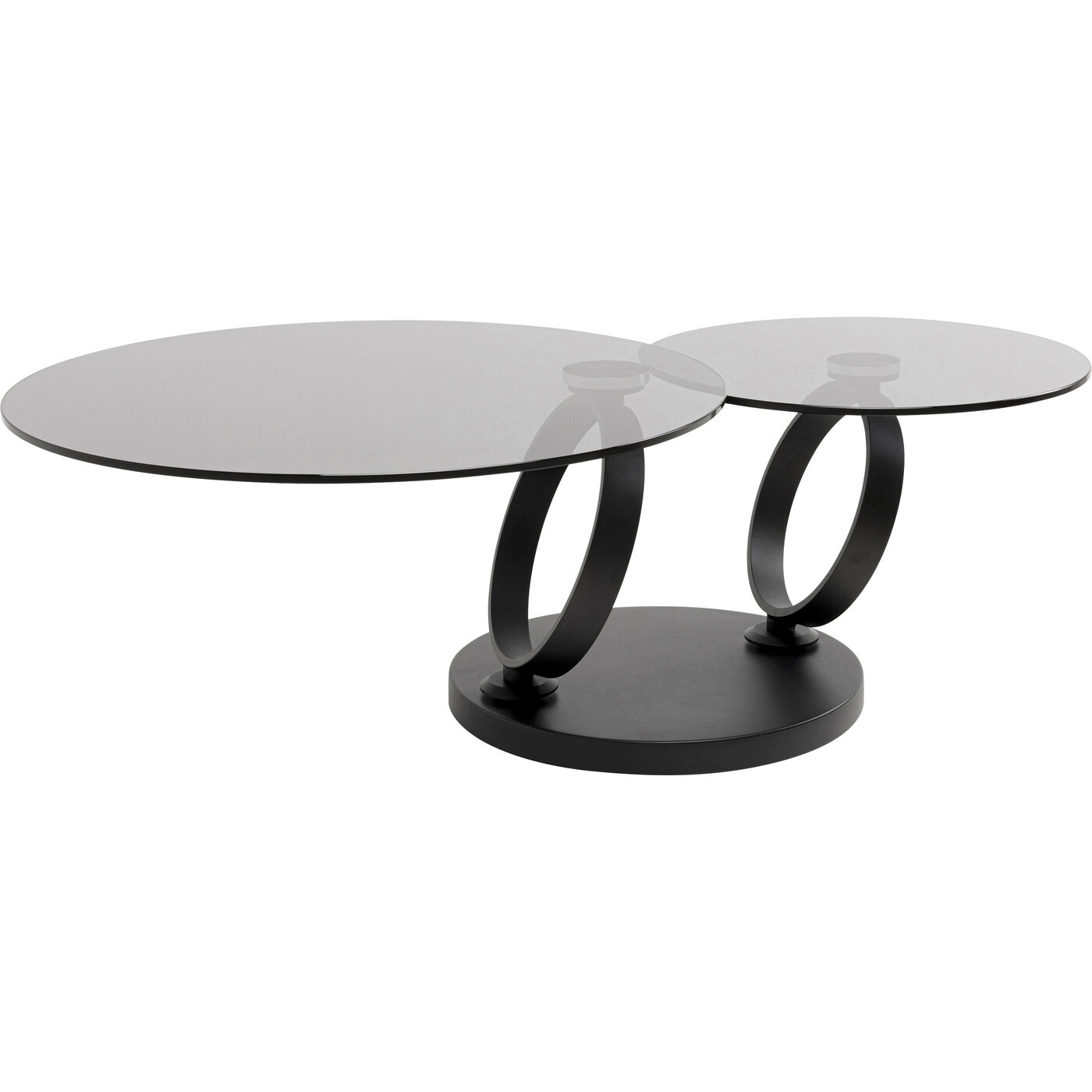 Стол кофейный Beverly Smoke Black 132x80cm