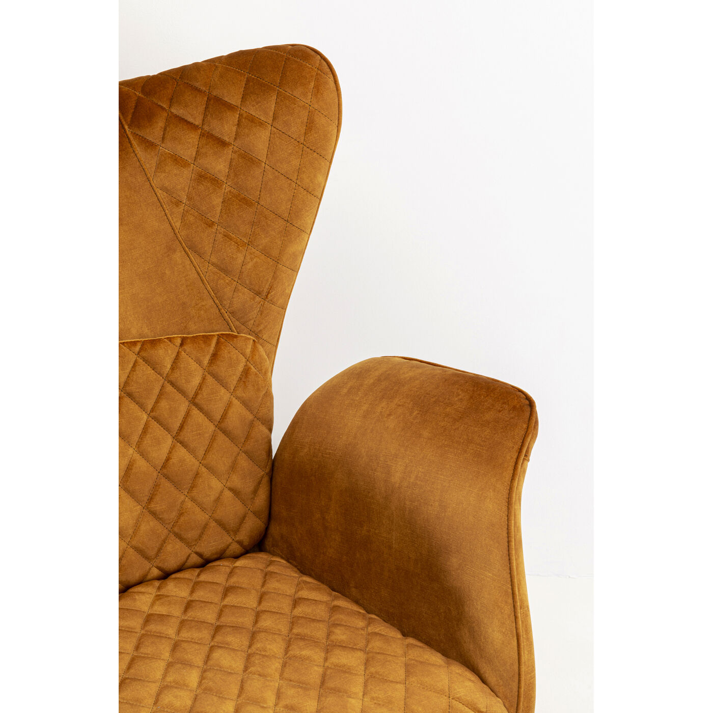 Кресло Tudor Velvet Gold Brown