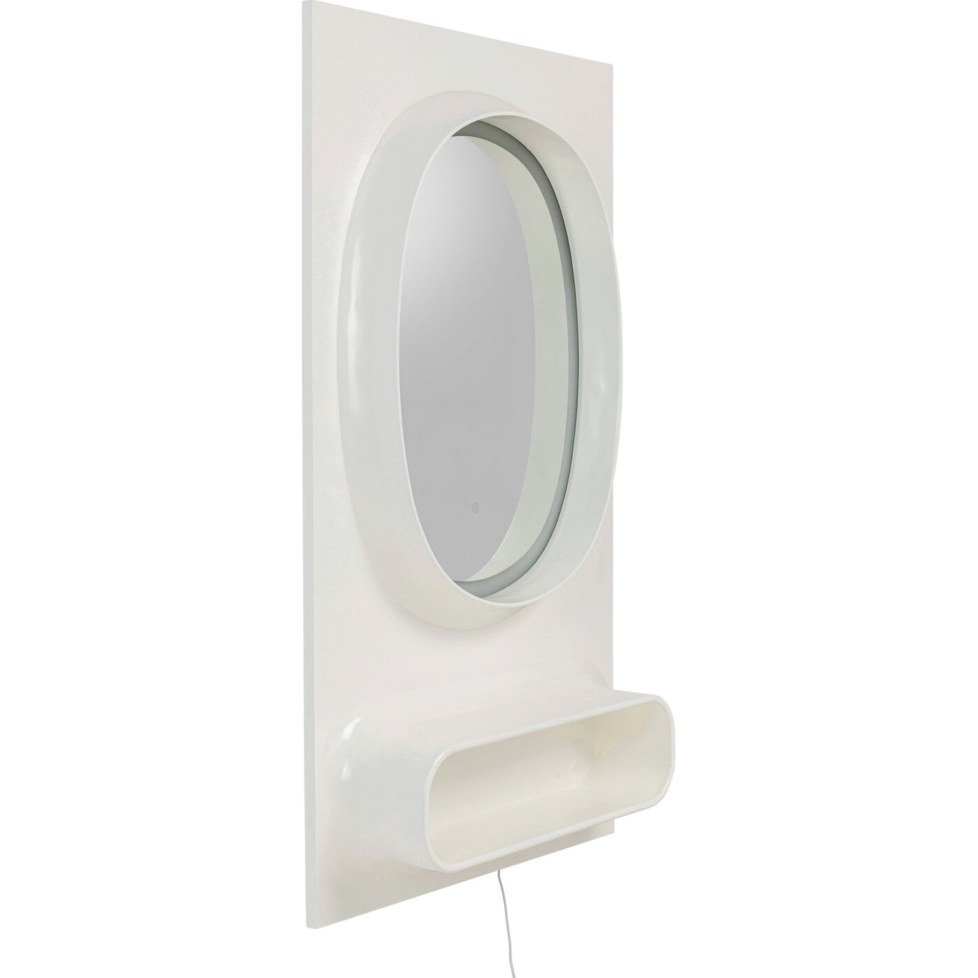 Зеркало настенное  KARE x Karim Rashid Aero LED White 80x141 см