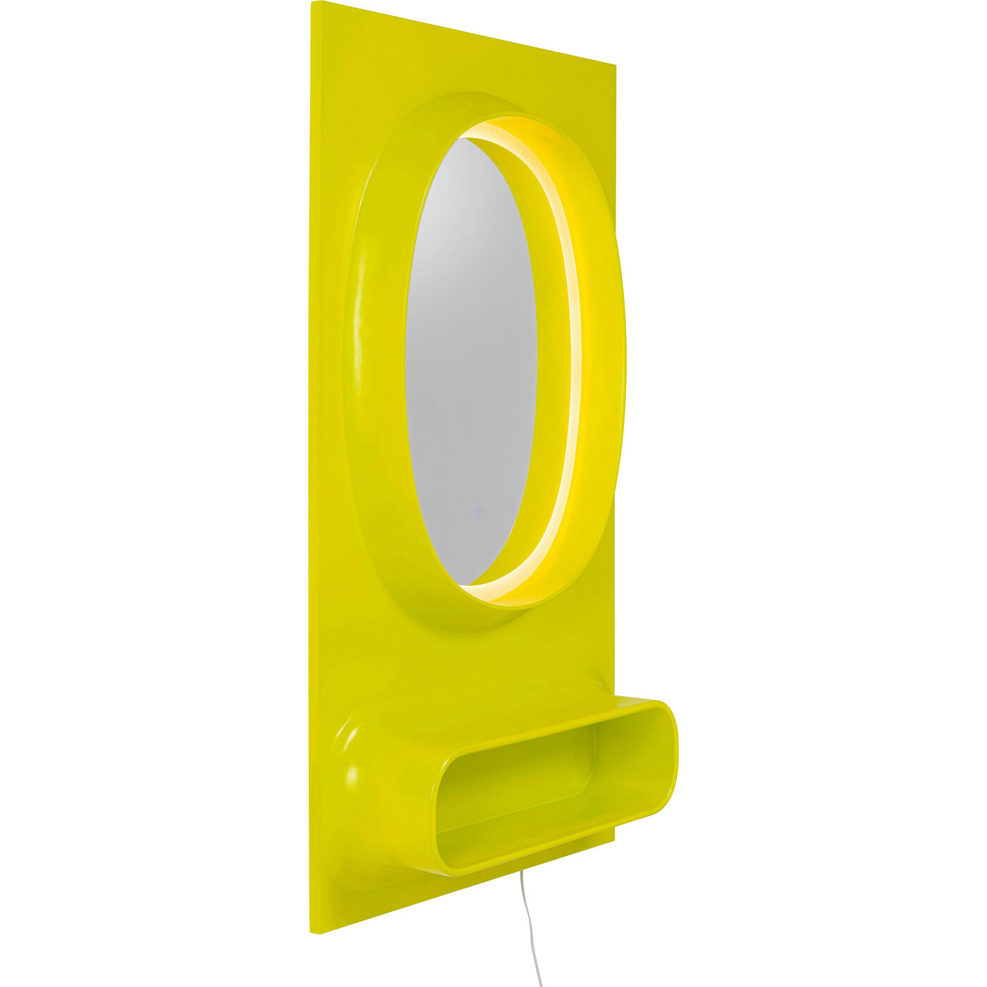 Зеркало настенное  KARE x Karim Rashid Aero LED Green 80x141 см
