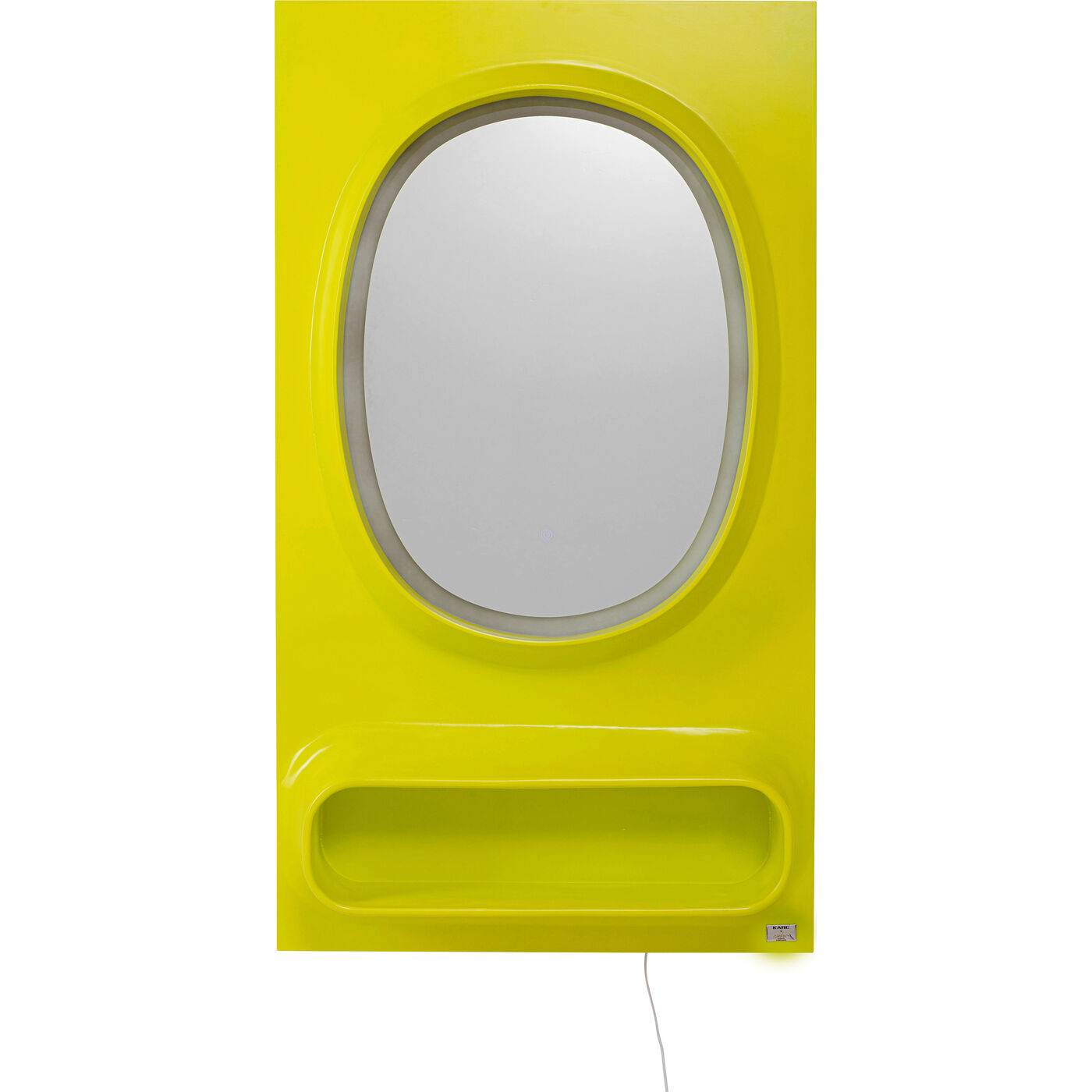 Зеркало настенное  KARE x Karim Rashid Aero LED Green 80x141 см