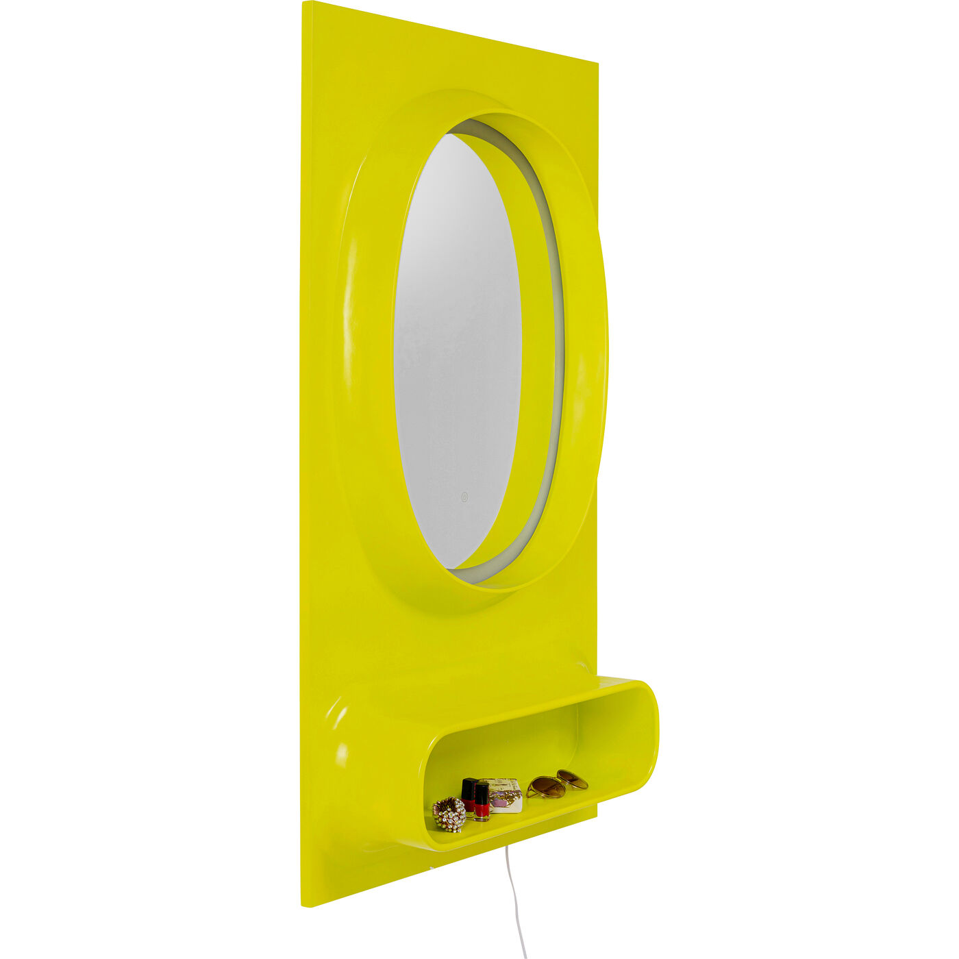 Зеркало настенное  KARE x Karim Rashid Aero LED Green 80x141 см