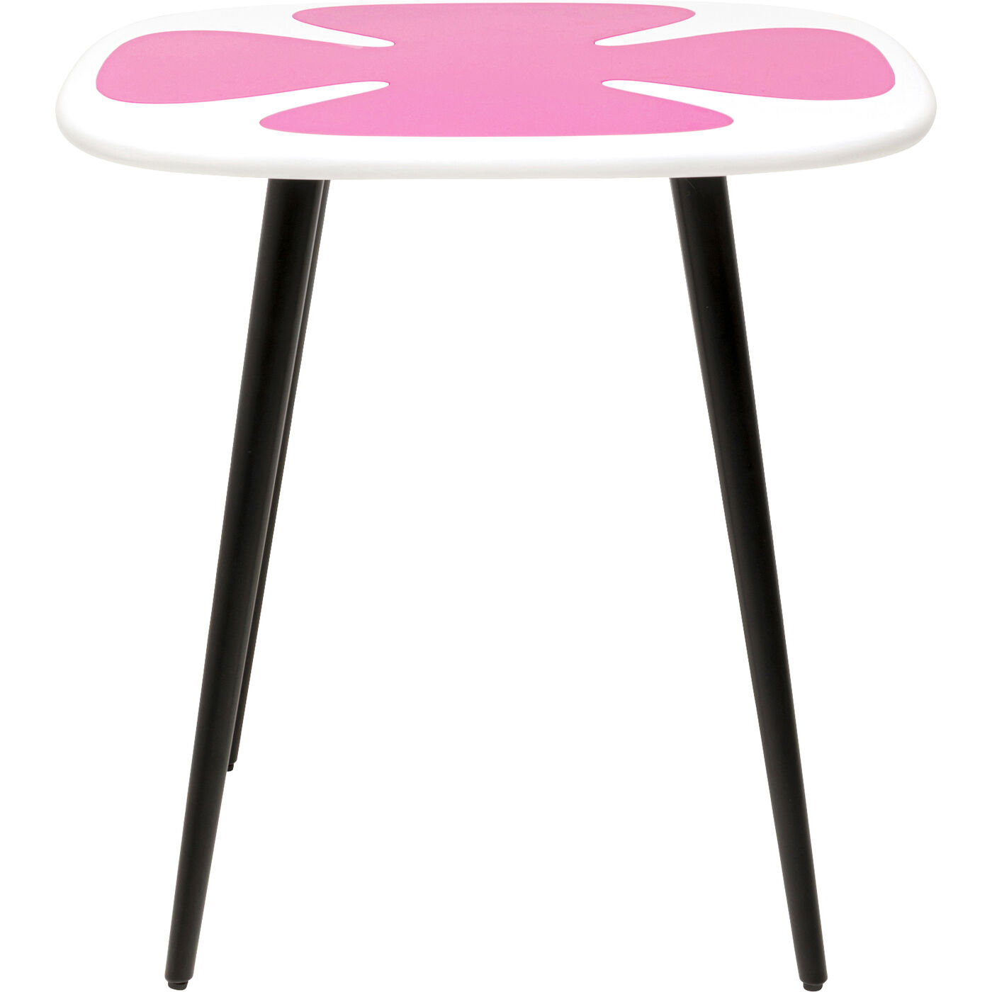 Стол приставной KARE x Karim Rashid Petal Pink 60x60 см