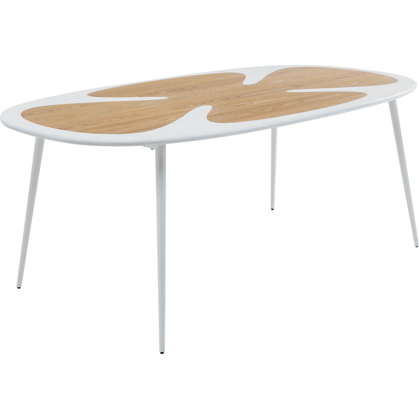 Стол KARE x Karim Rashid Petal Nature White 200x100 см