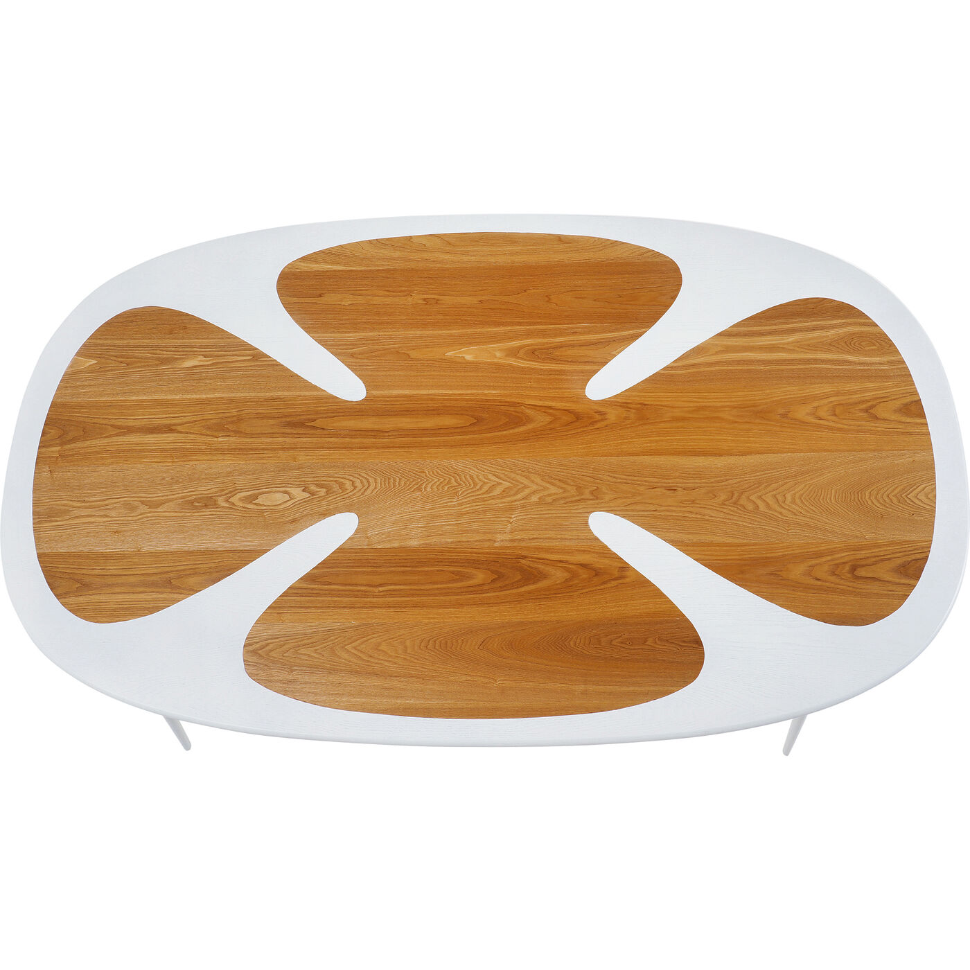 Стол KARE x Karim Rashid Petal Nature White 200x100 см