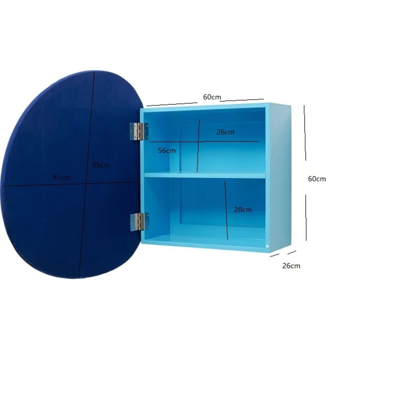 Стеллаж Nimbus Blue