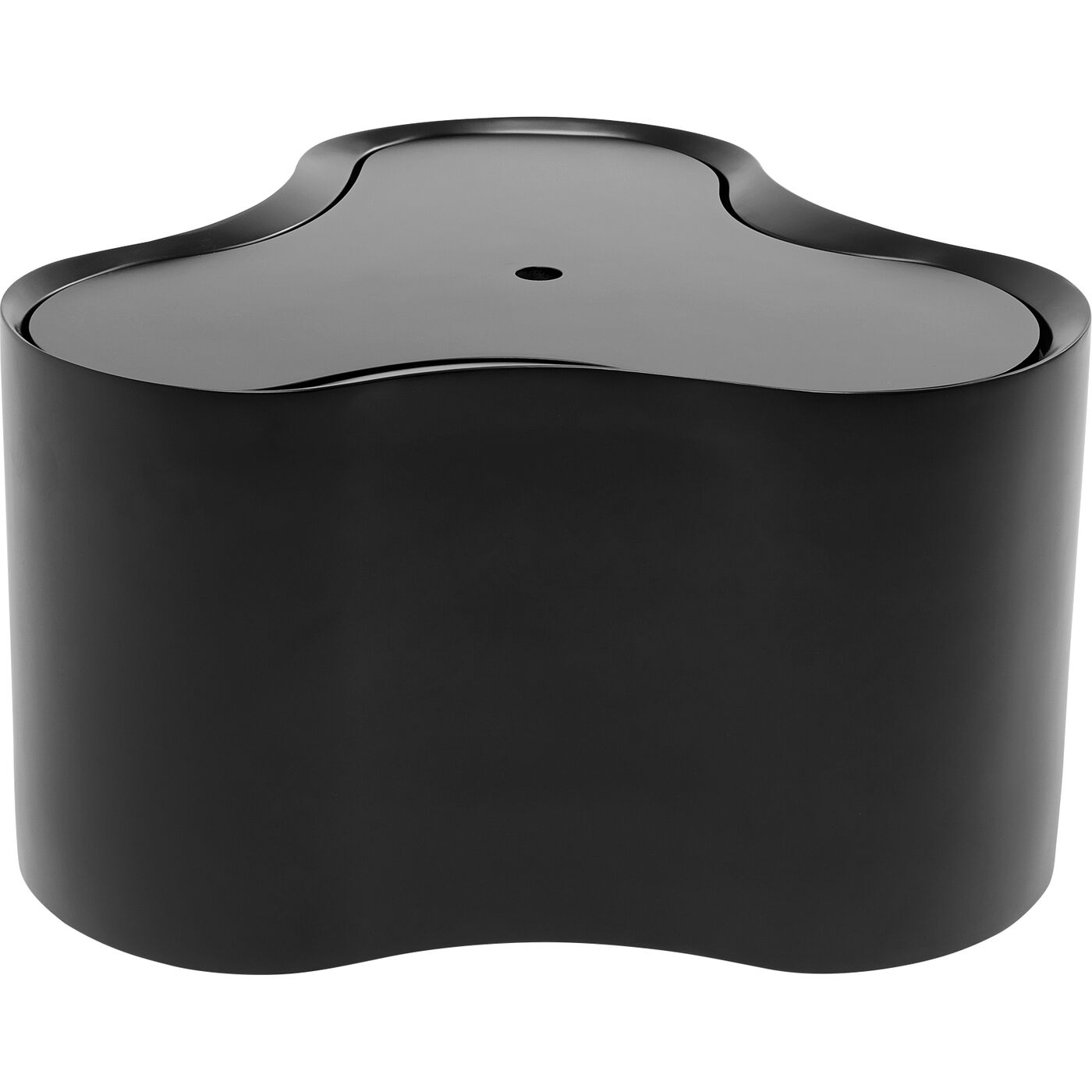 Стол приставной KARE x Karim Rashid Lotus Black 30 см