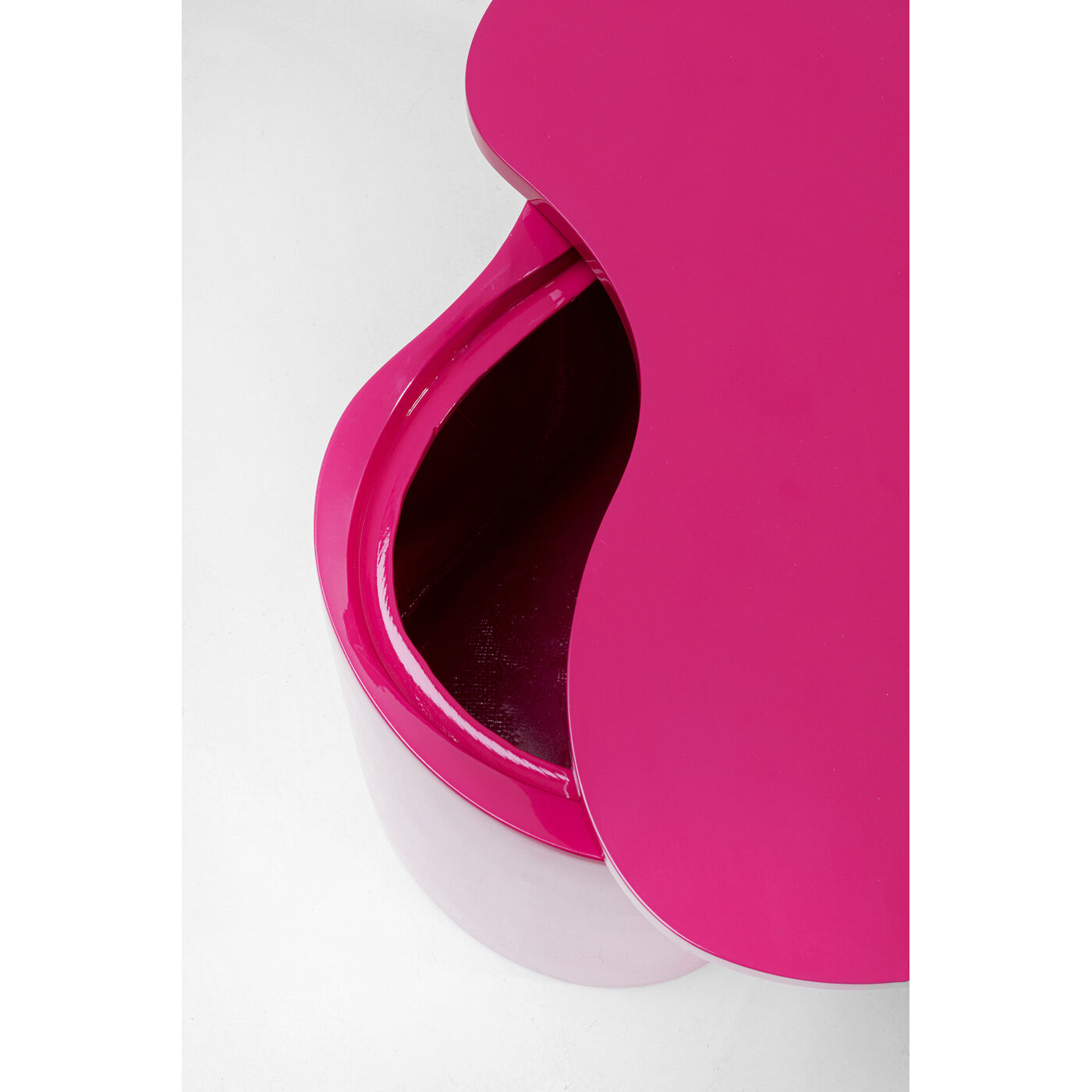 Стол приставной KARE x Karim Rashid Lotus Pink 30 см