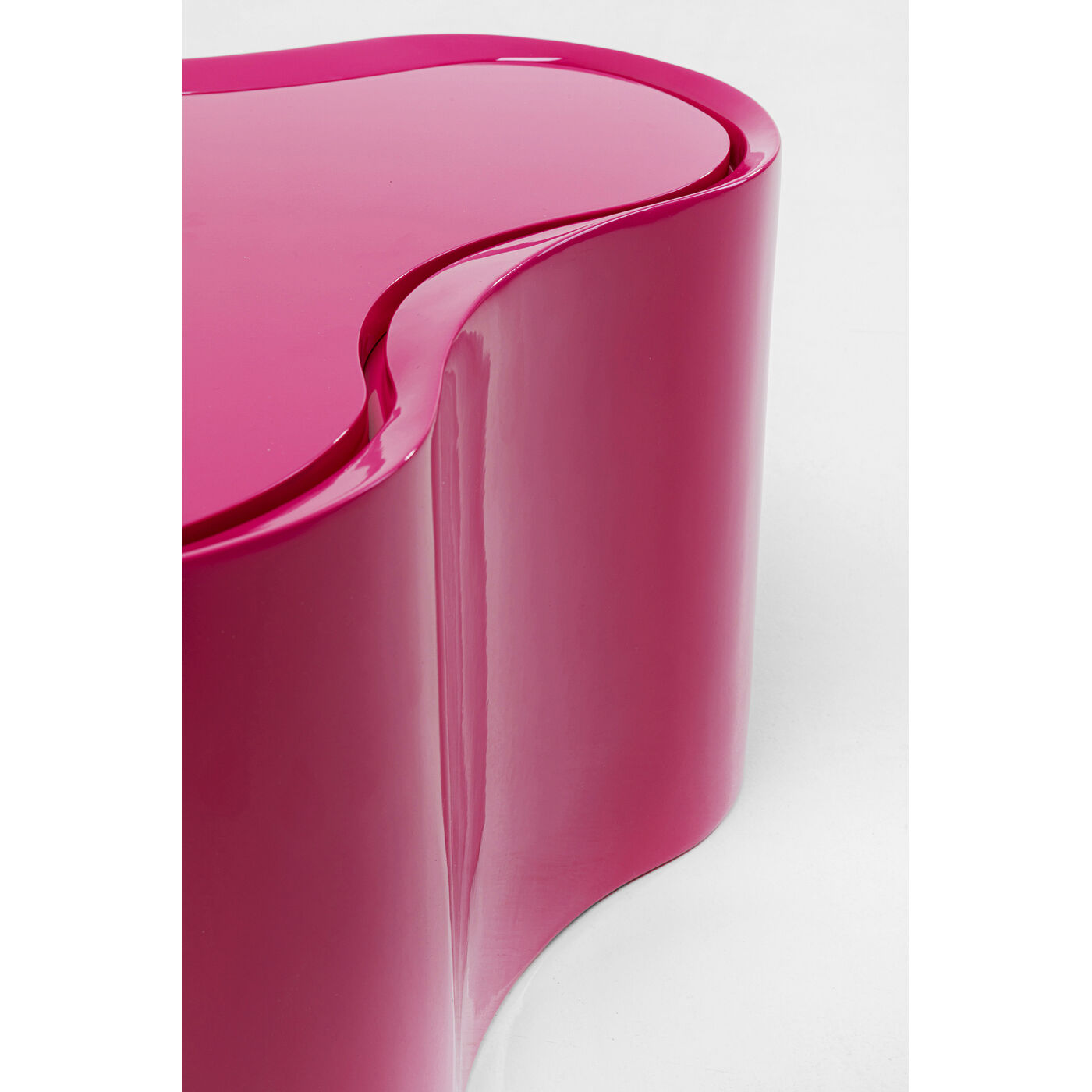 Стол приставной KARE x Karim Rashid Lotus Pink 30 см