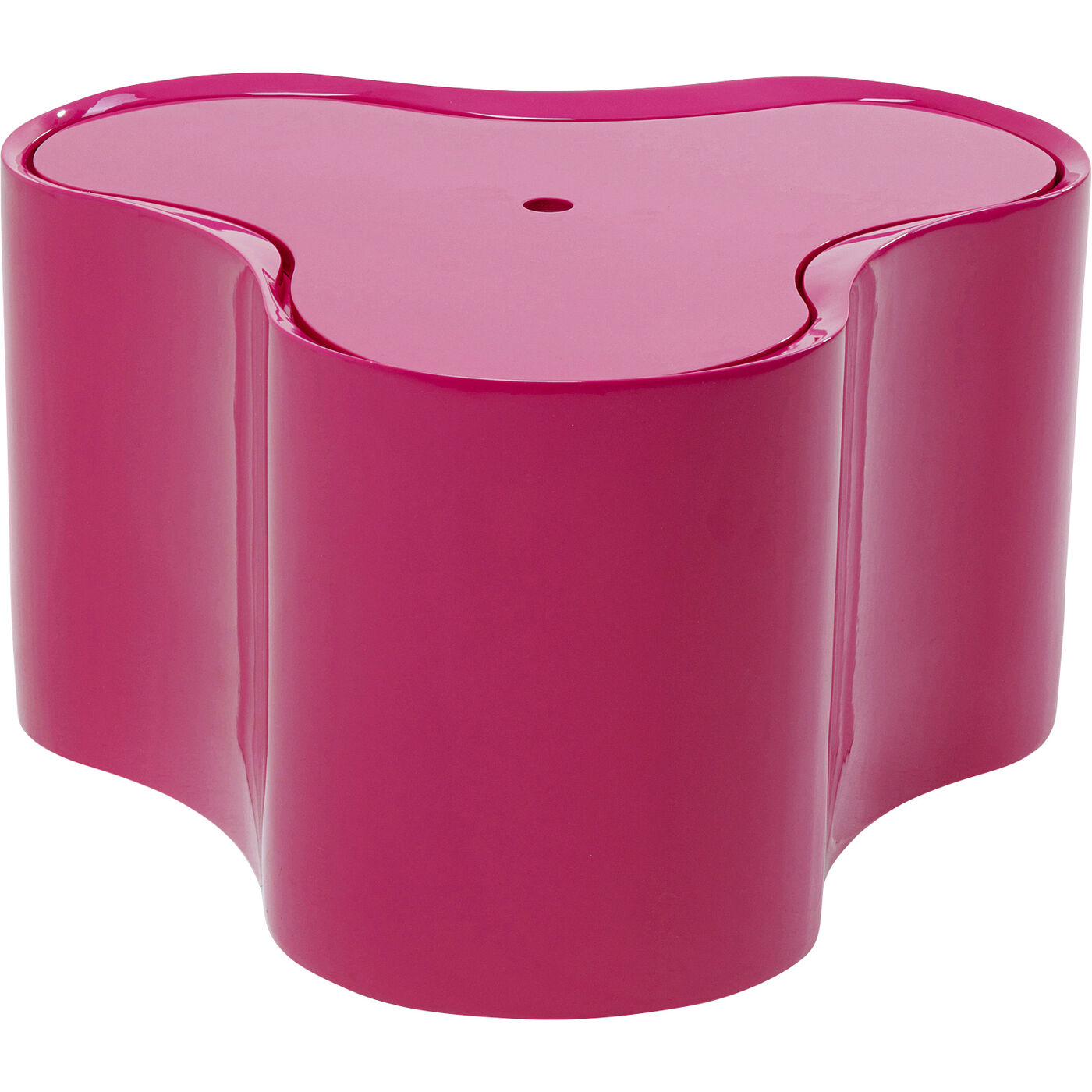 Стол приставной KARE x Karim Rashid Lotus Pink 35 см