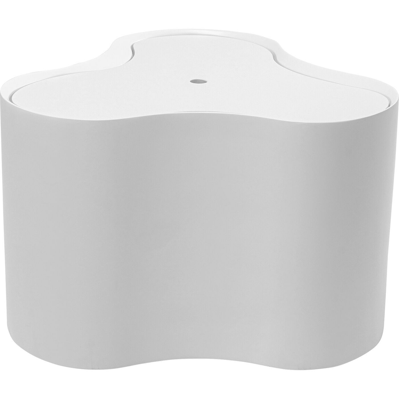 Стол приставной KARE x Karim Rashid Lotus White 35 см