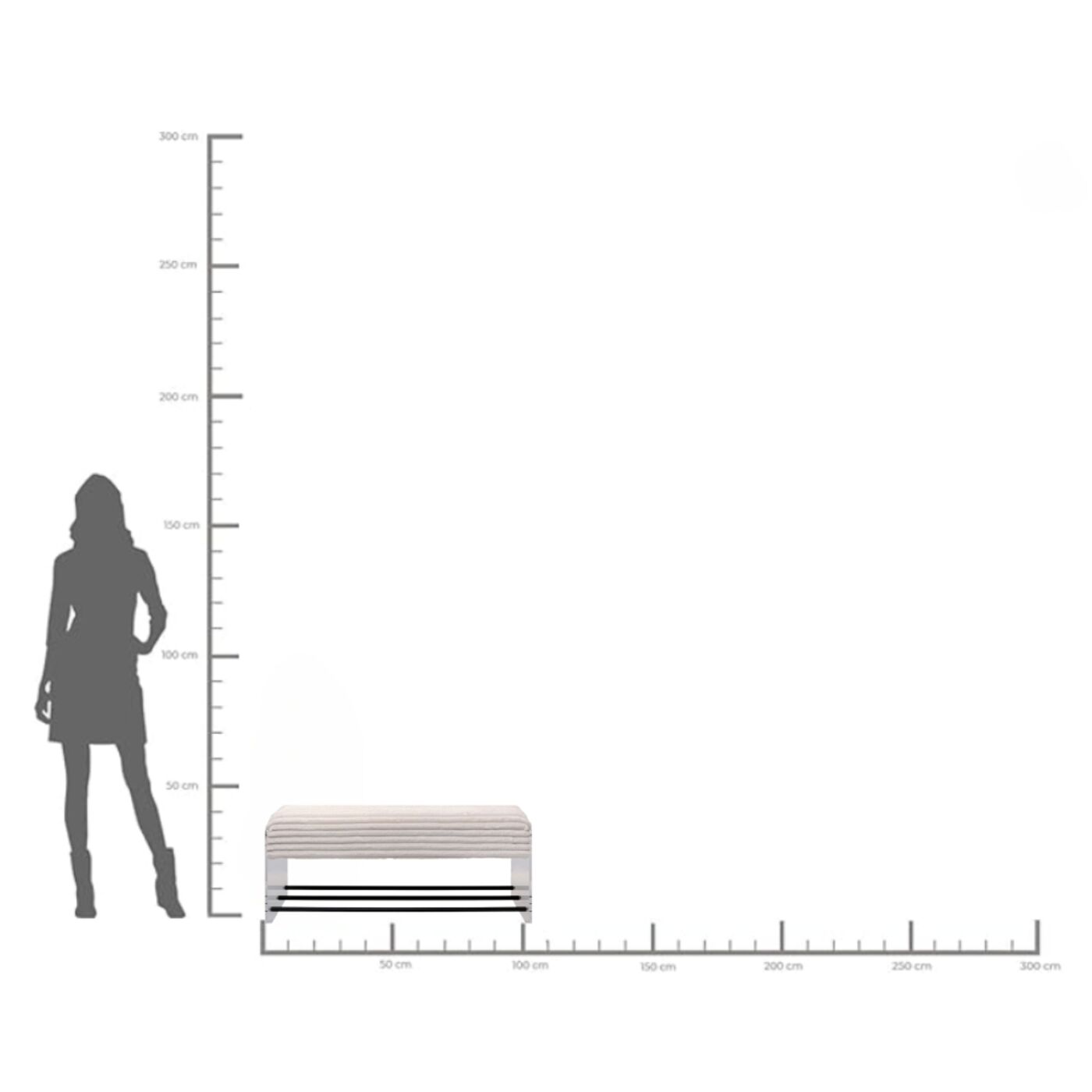 Скамья Inside 103cm
