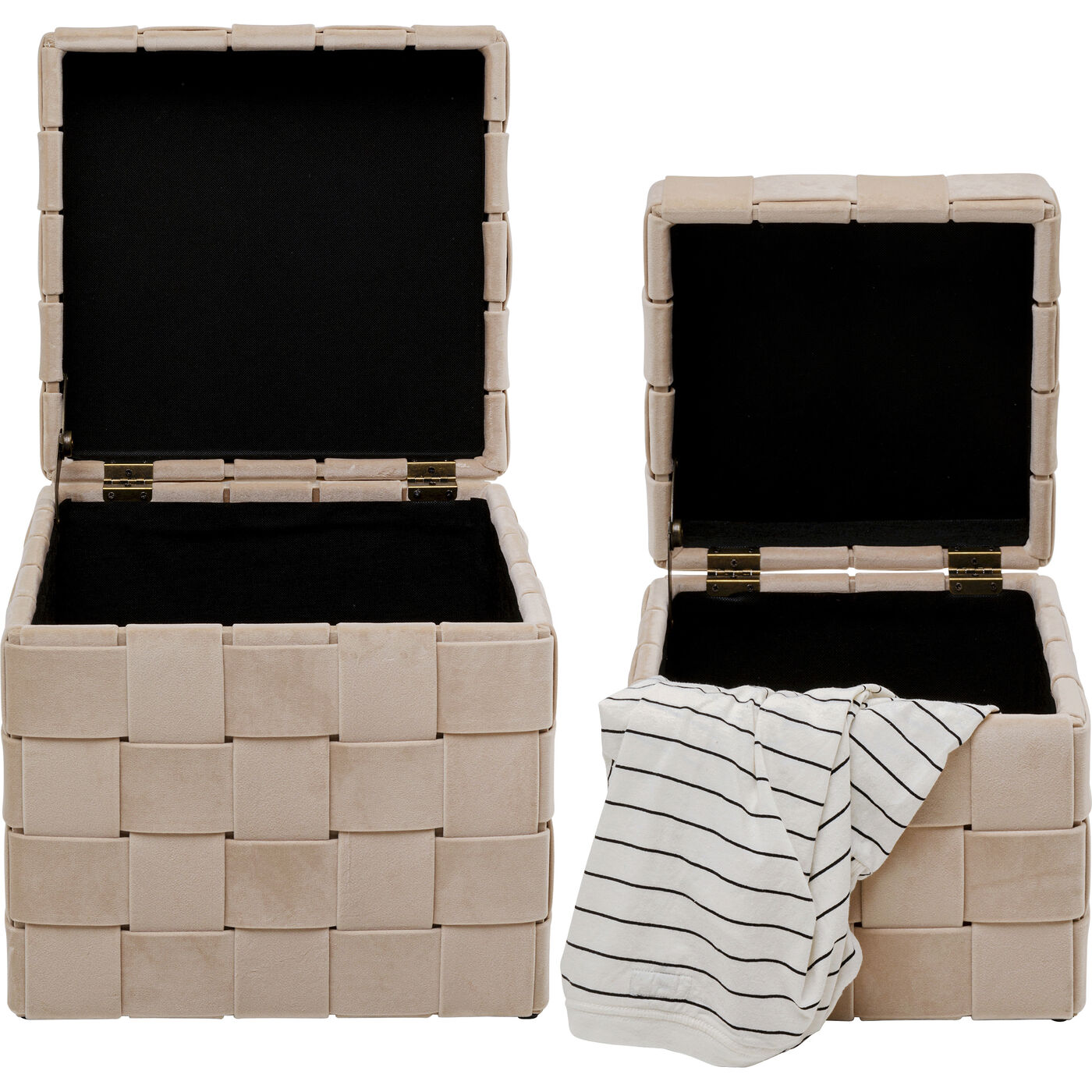 Пуф Weave Beige (2/Set)