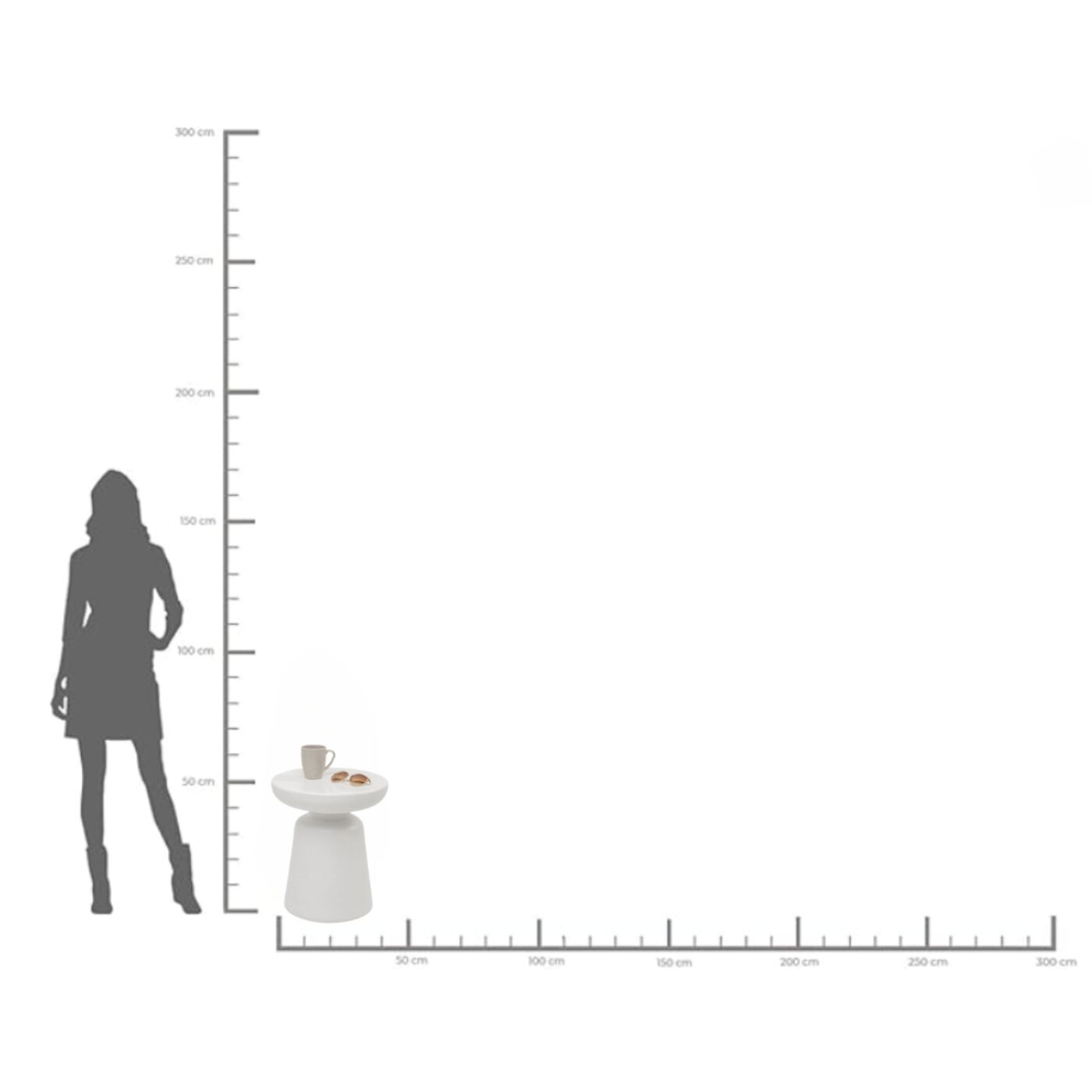 Стол приставной Paco Ø41cm