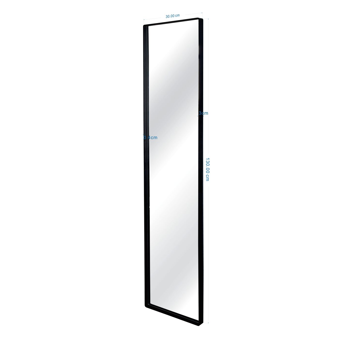 Зеркало Starlet Black 30x130cm