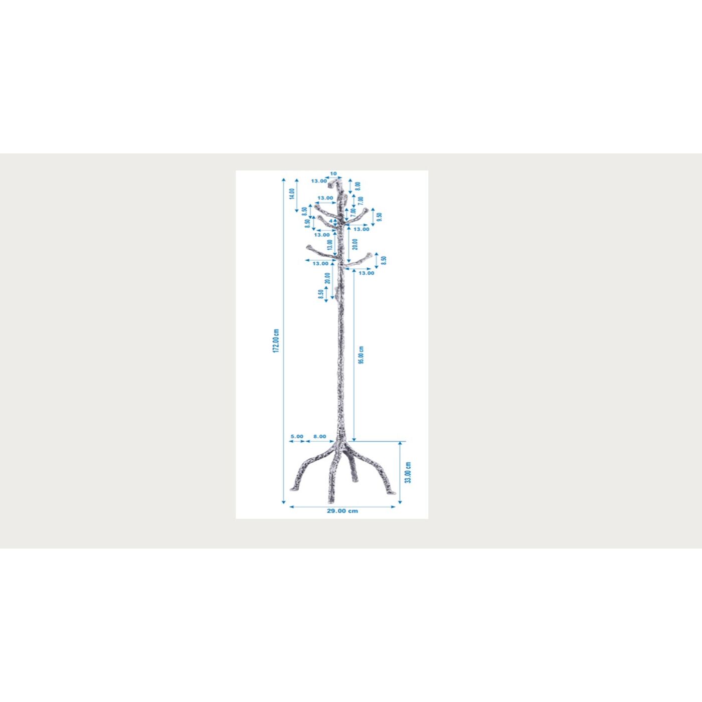 Вешалка настенная Twiggy 172cm