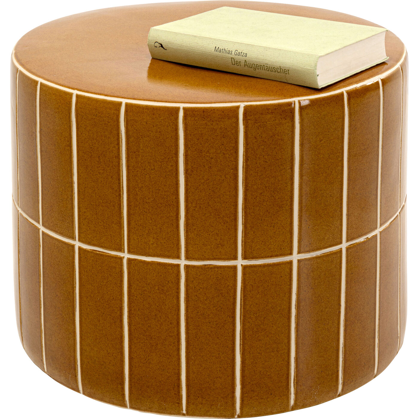 Стол приставной Bliss Tile Orange Ø42cm
