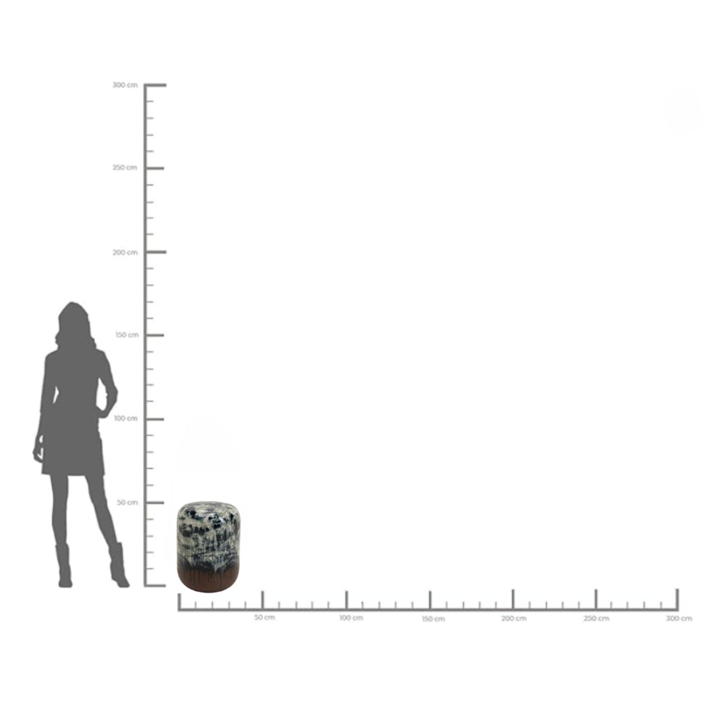 Стол приставной Misty Ø35cm