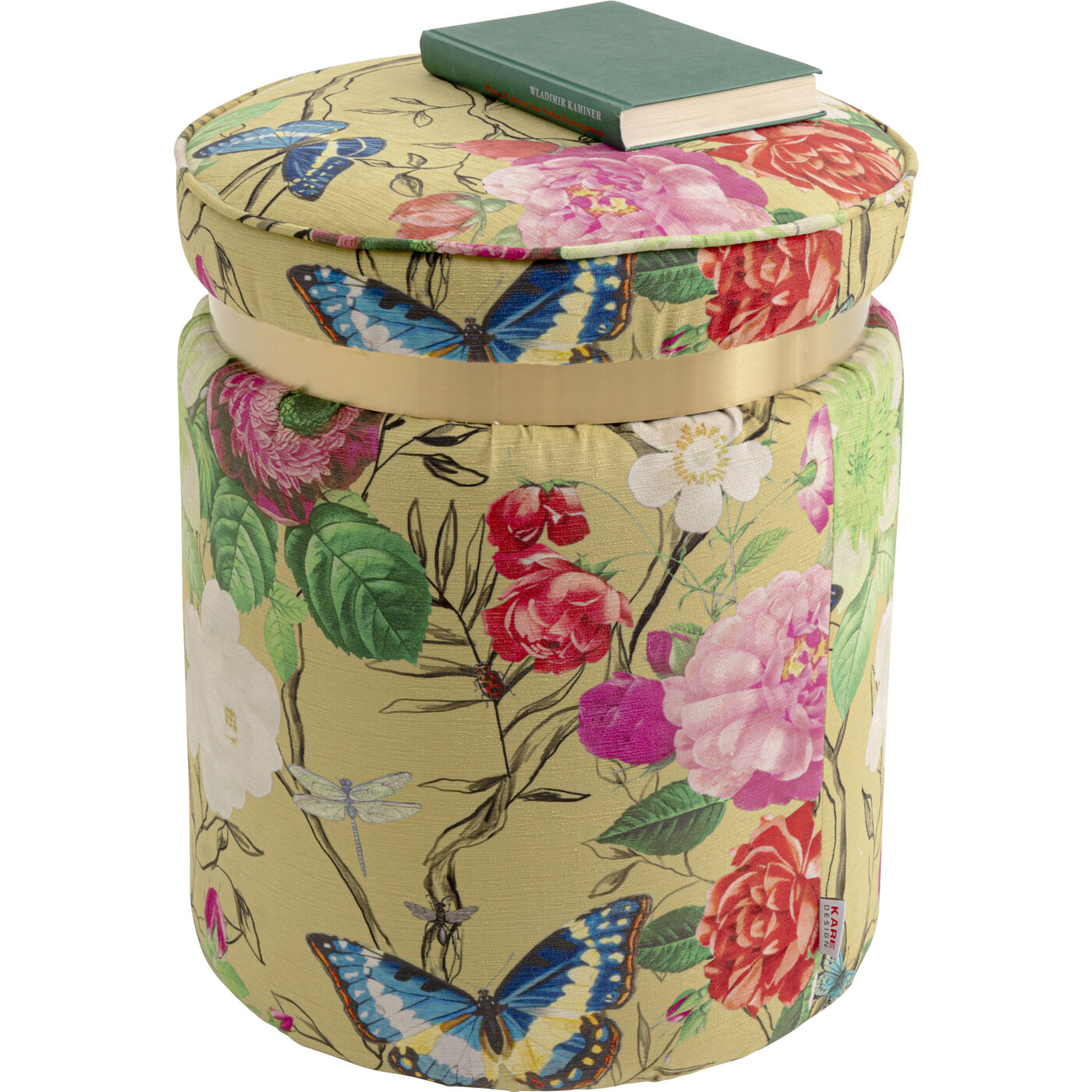 Пуф Flower Fever Yellow Ø39cm