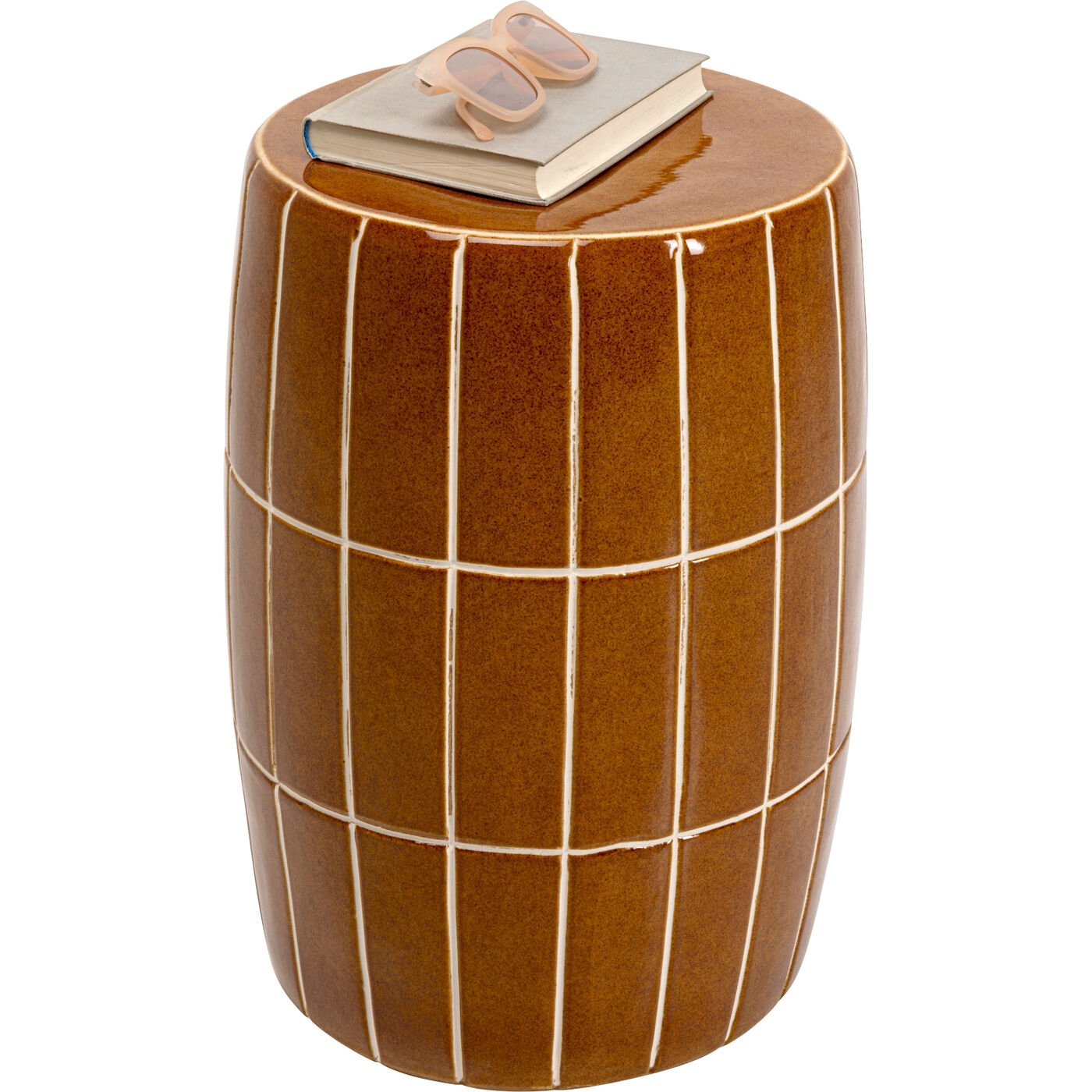 Стол приставной Bliss Tile Braun Ø33cm