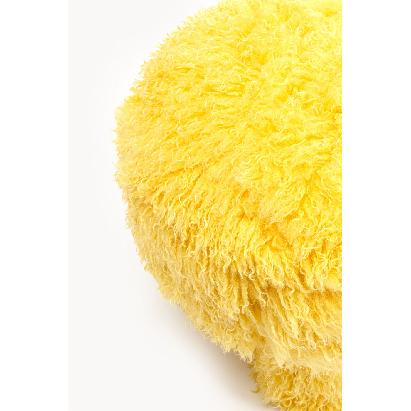 Пуф Plushy Yellow