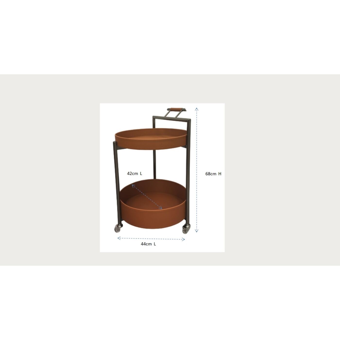 Сервировочный стол Tango Round Ø42cm
