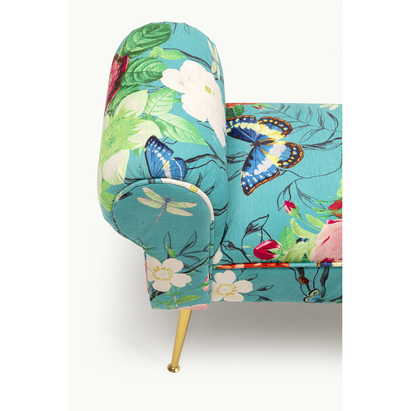Скамья Wing Flower Fever Blau 100cm